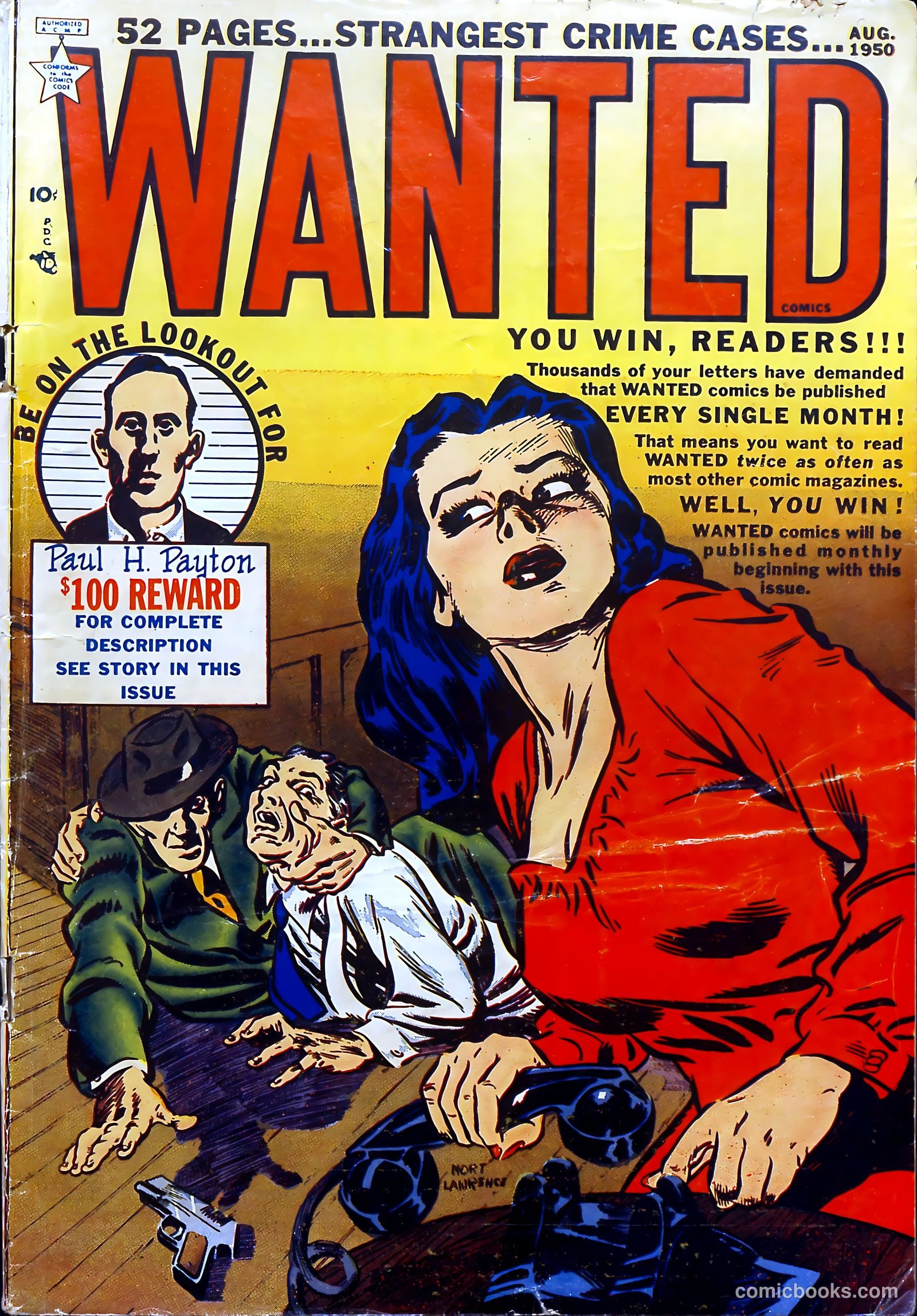 Wanted Comics #28