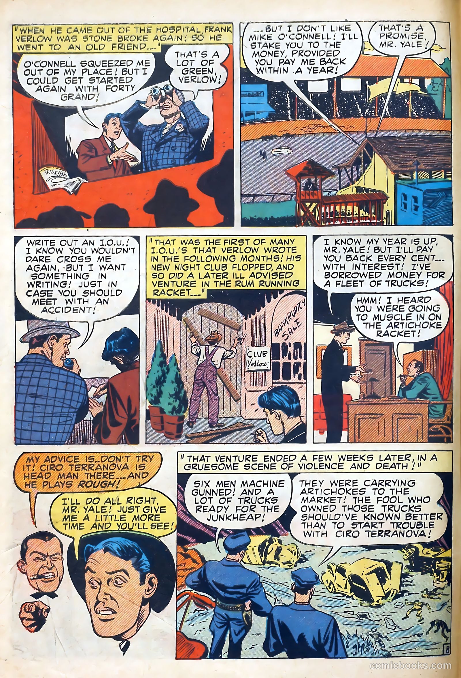 Wanted Comics #28 (1950) — page 10 of 52