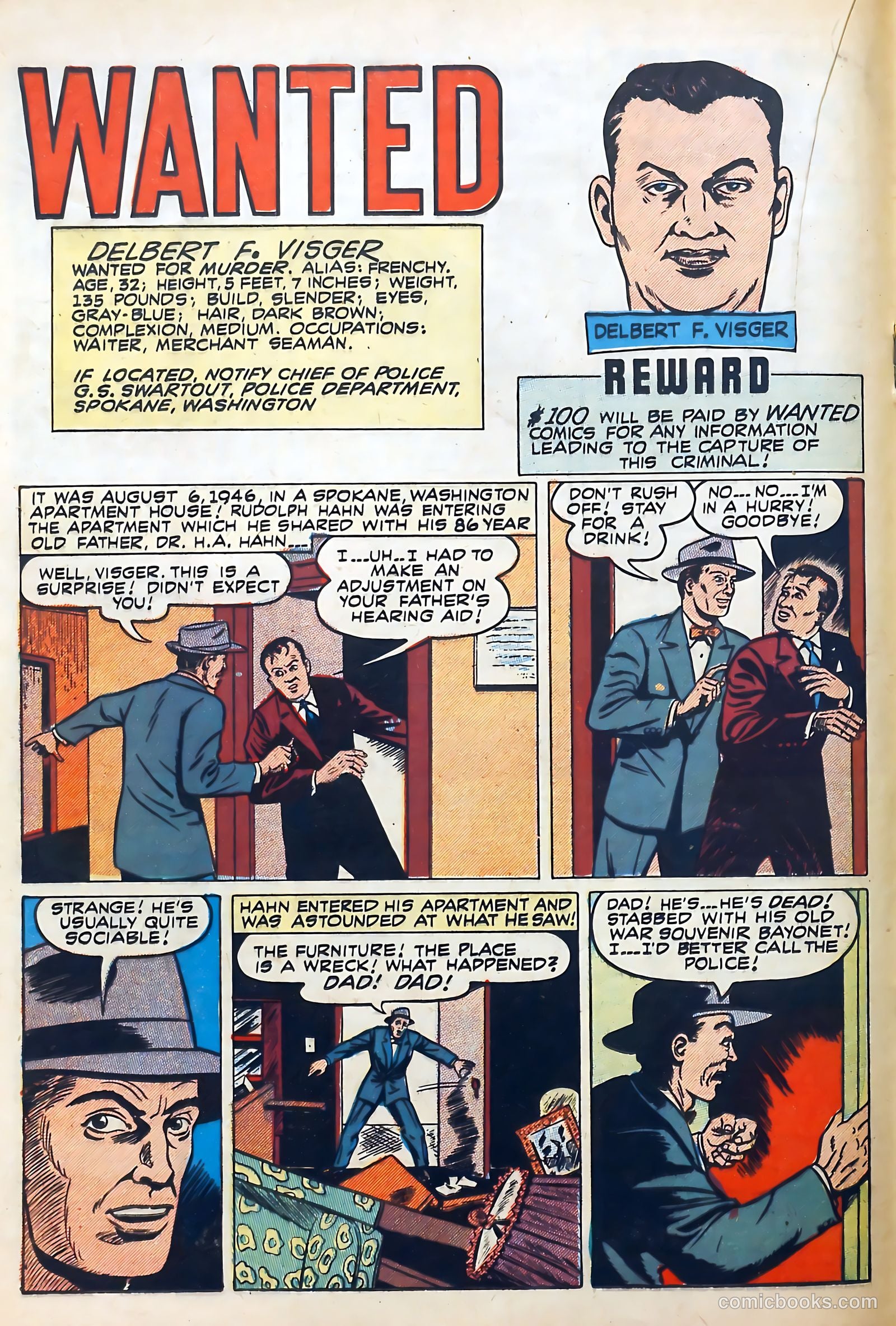 Wanted Comics #28 (1950) — page 26 of 52