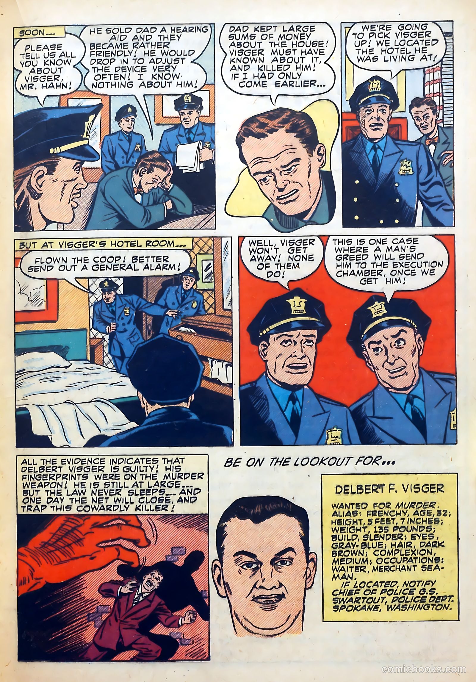 Wanted Comics #28 (1950) — page 27 of 52