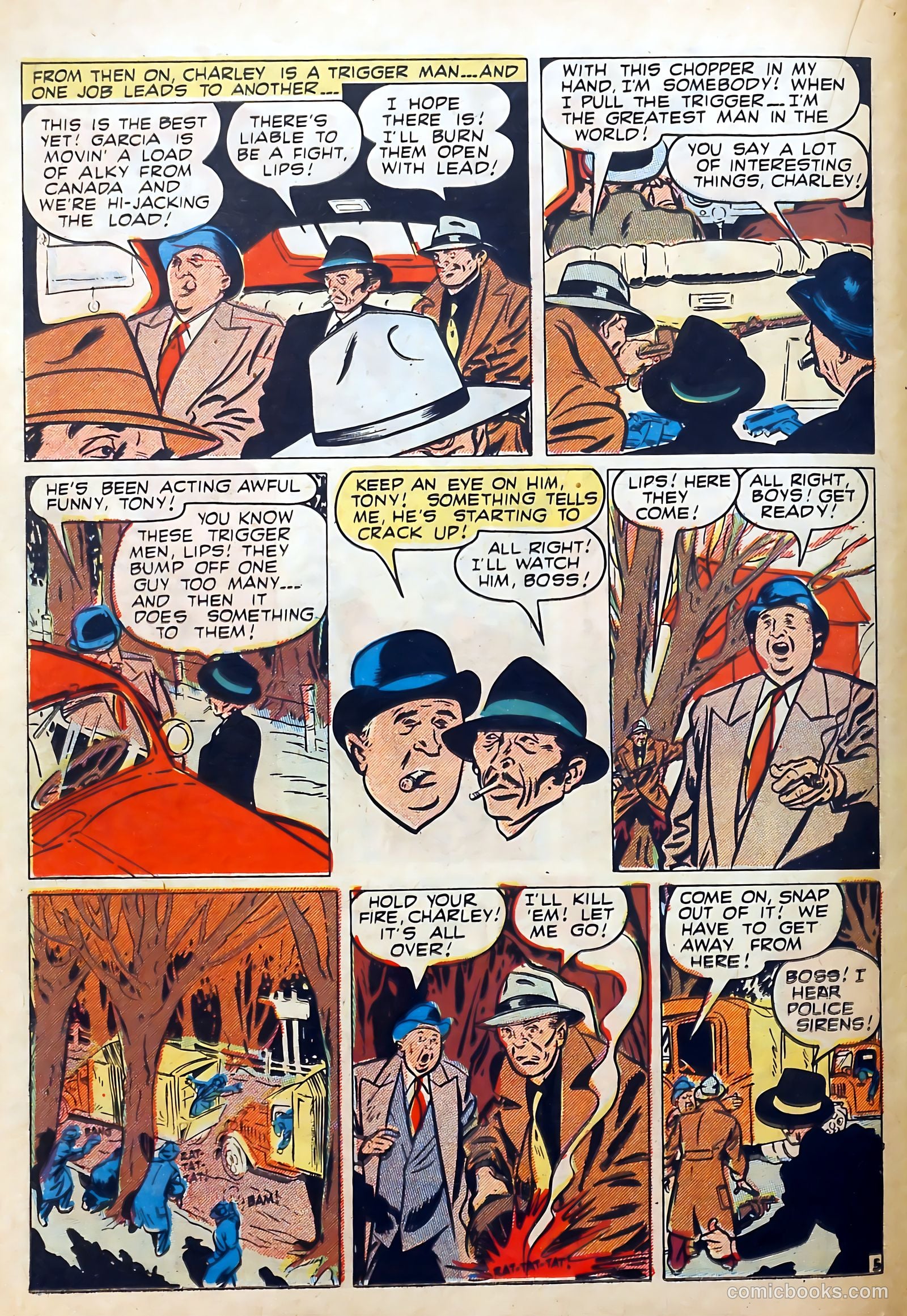 Wanted Comics #28 (1950) — page 34 of 52