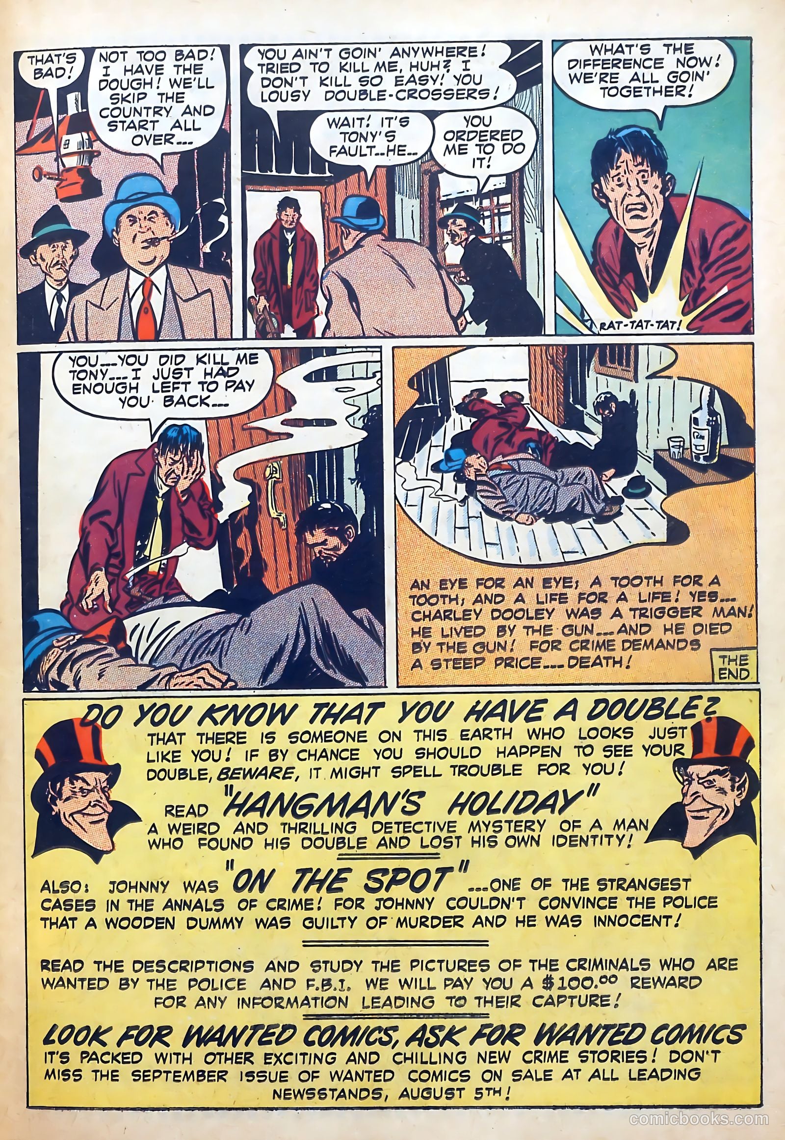 Wanted Comics #28 (1950) — page 37 of 52