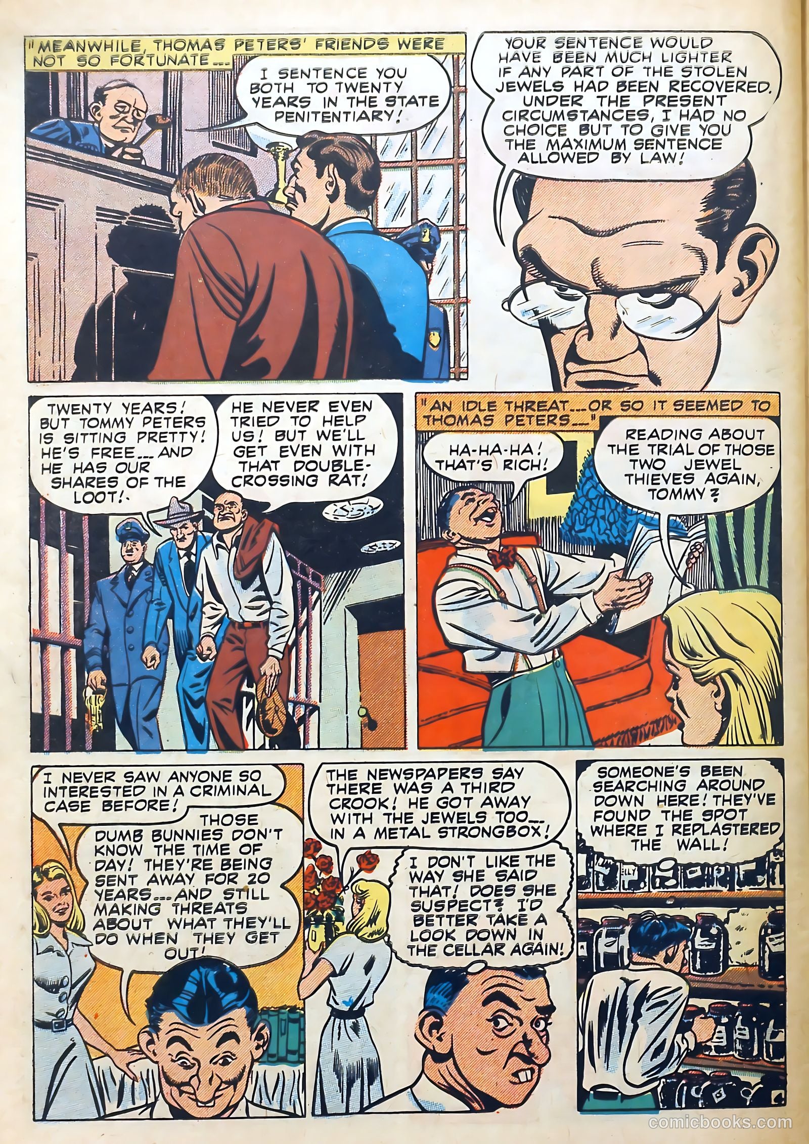 Wanted Comics #28 (1950) — page 42 of 52