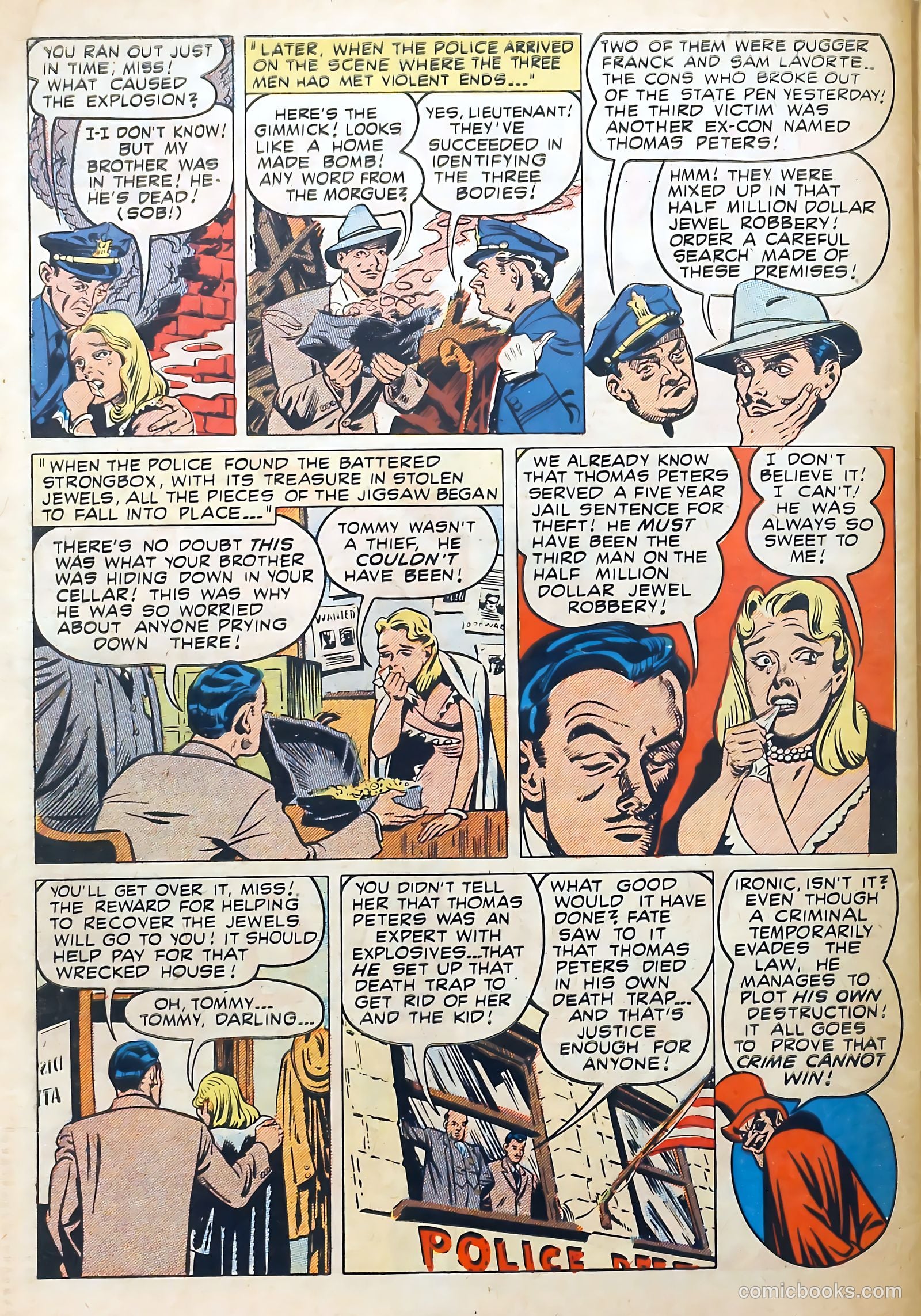 Wanted Comics #28 (1950) — page 48 of 52
