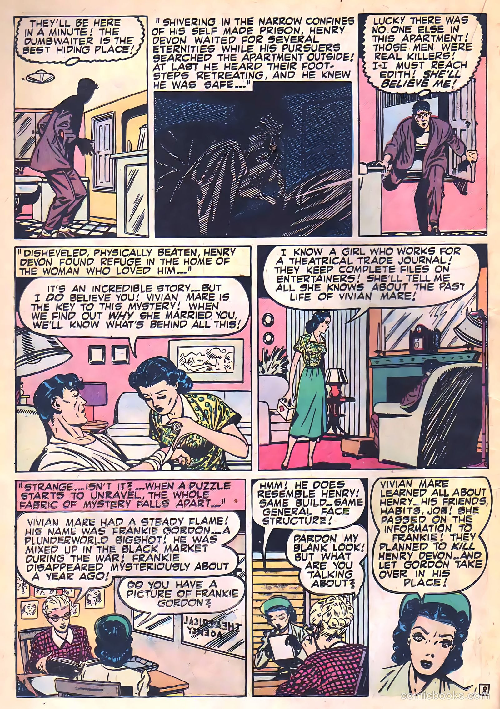 Wanted Comics #29 (1950) — page 22 of 53