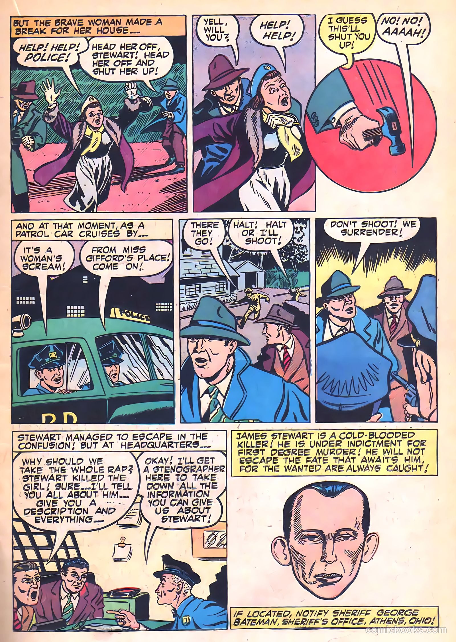 Wanted Comics #29 (1950) — page 25 of 53