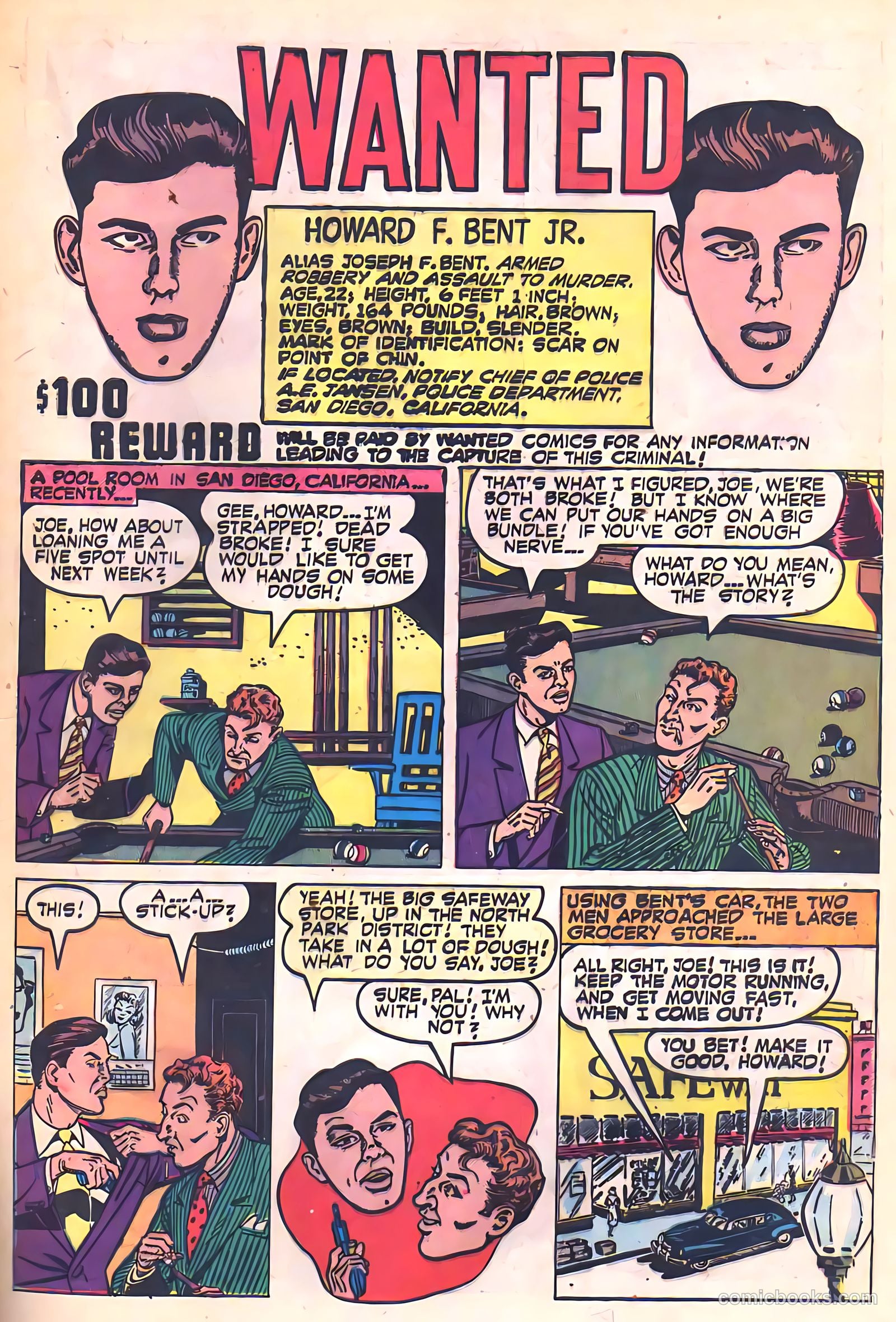 Wanted Comics #29 (1950) — page 39 of 53