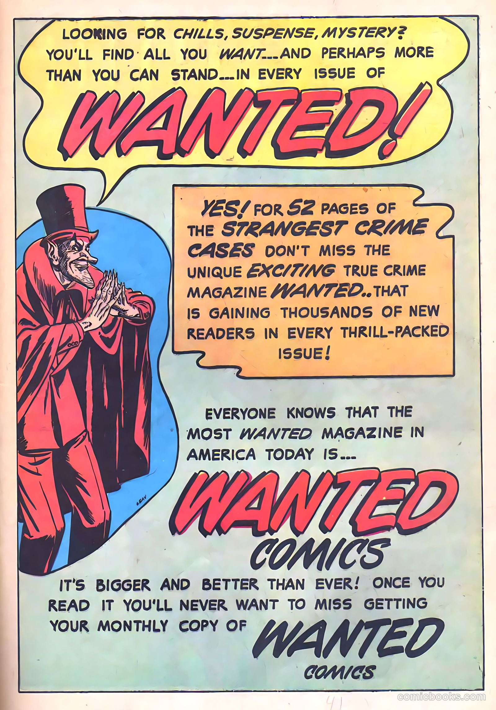 Wanted Comics #29 (1950) — page 41 of 53
