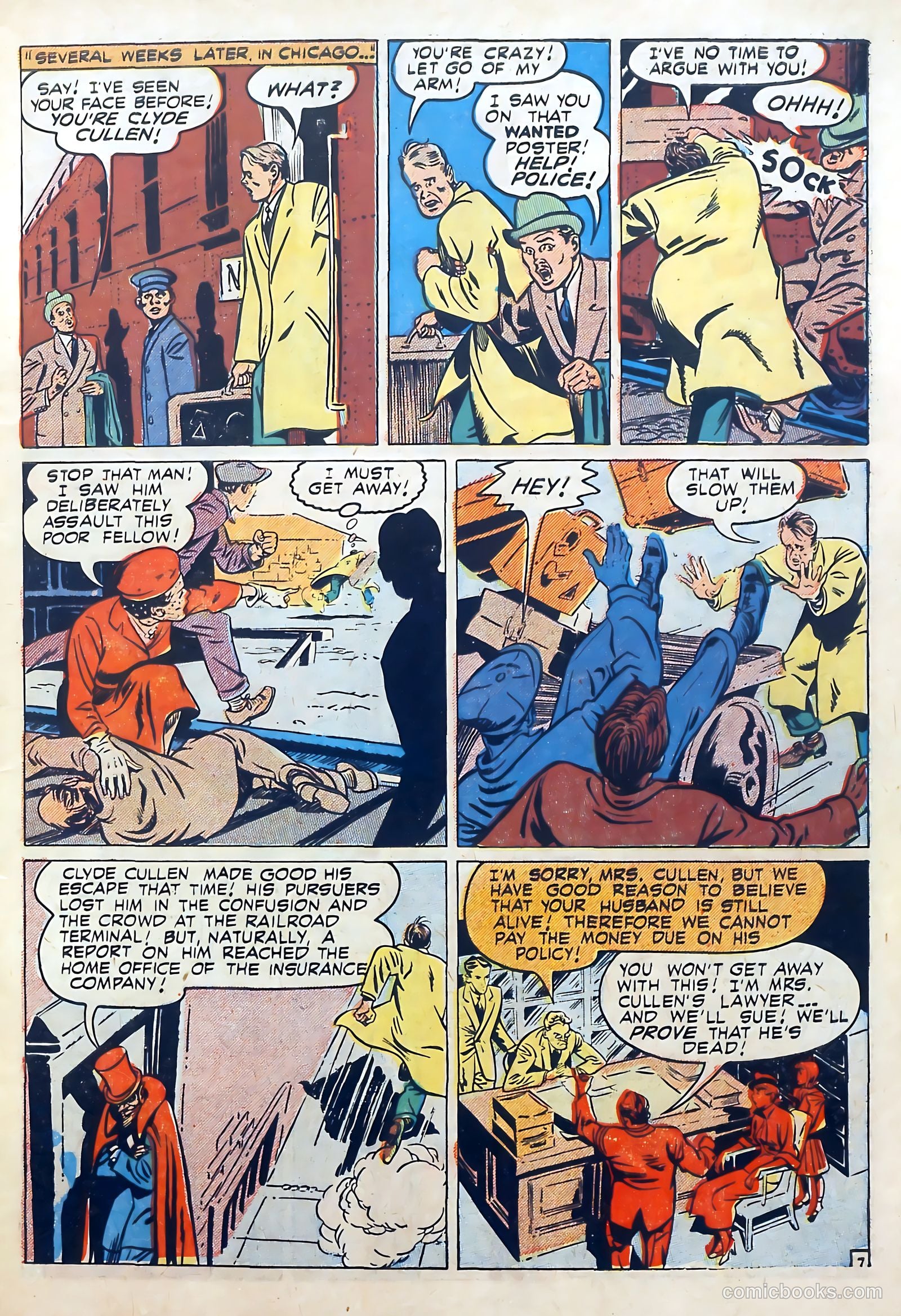 Wanted Comics #30 (1950) — page 9 of 52