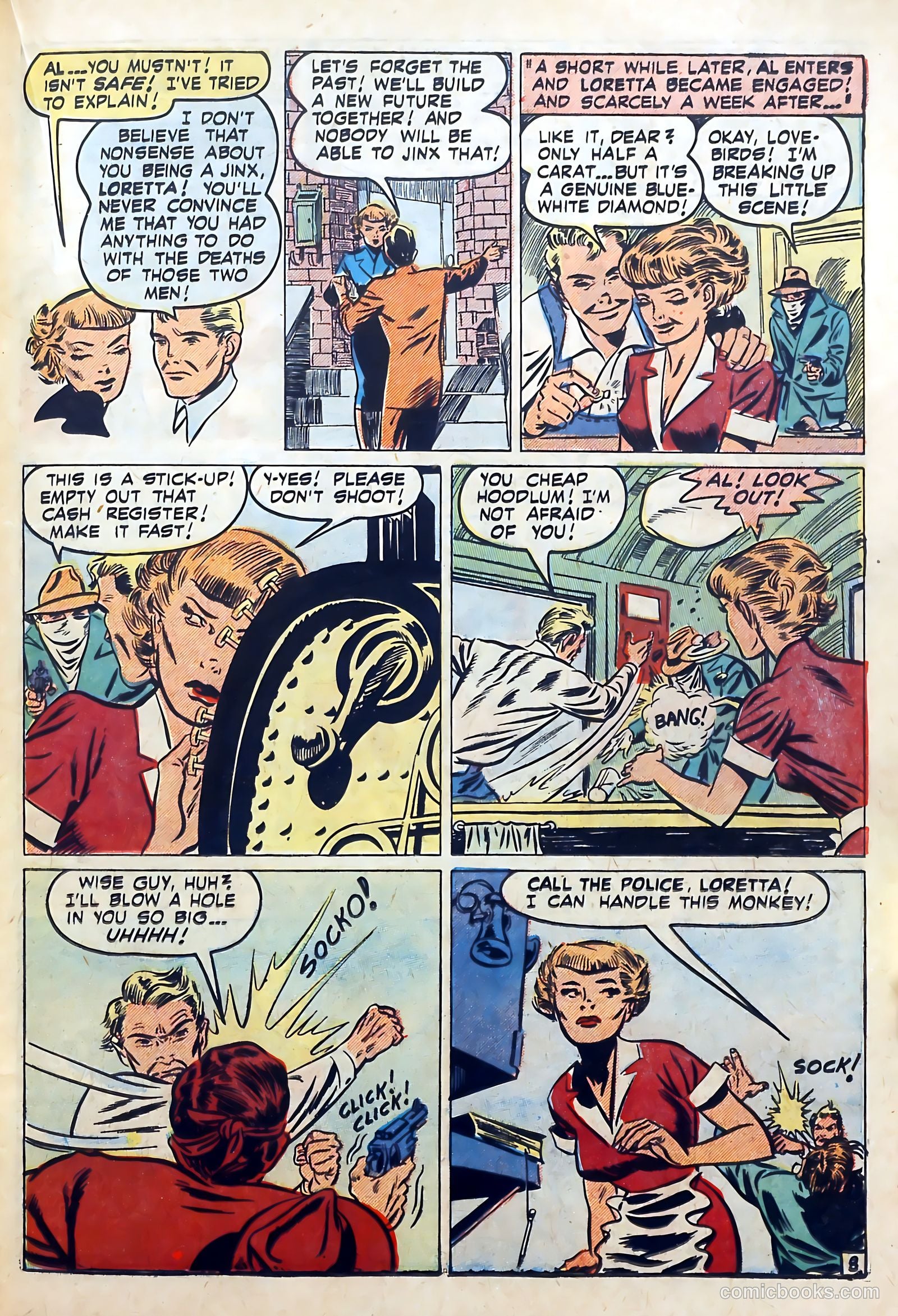 Wanted Comics #30 (1950) — page 33 of 52