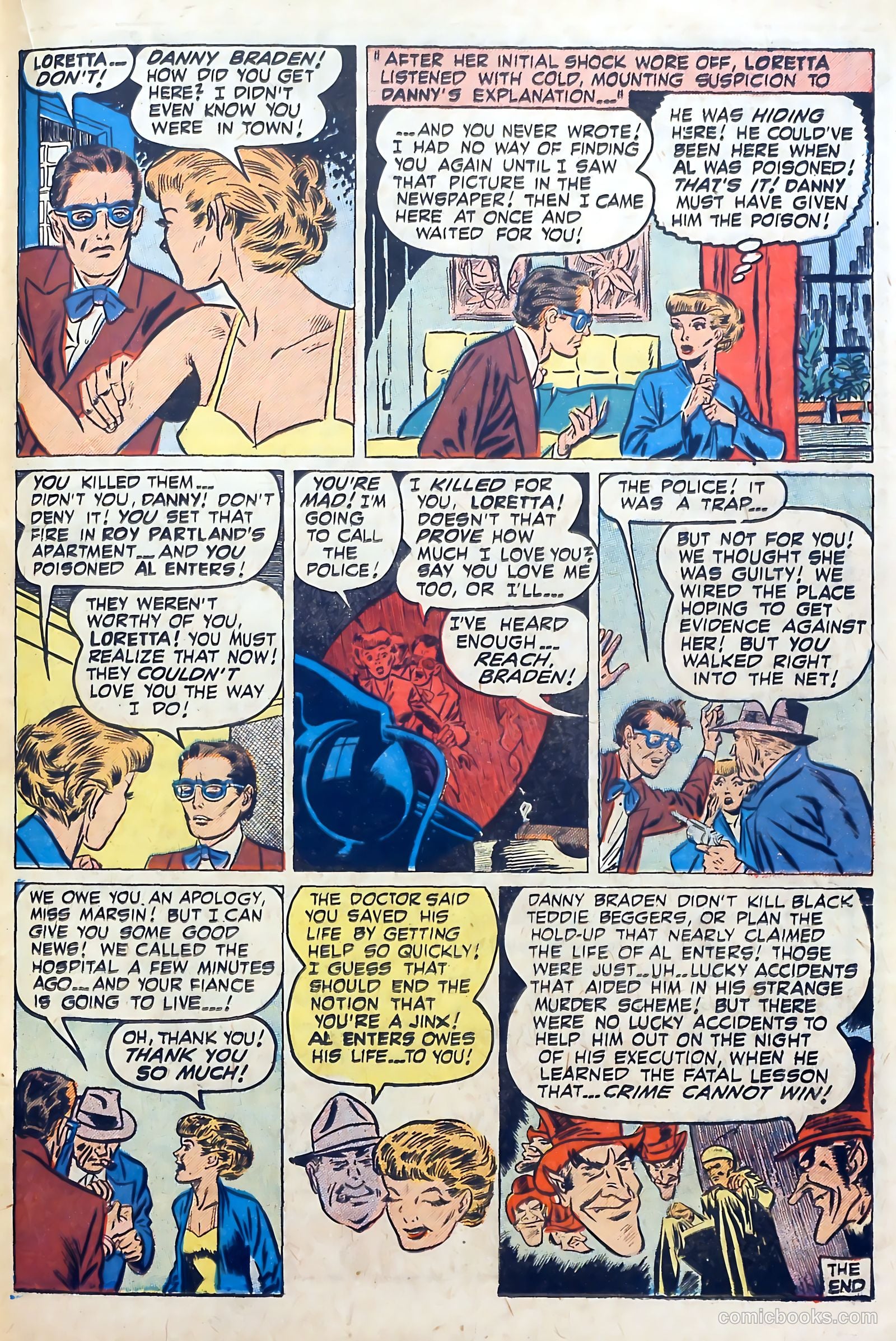 Wanted Comics #30 (1950) — page 35 of 52