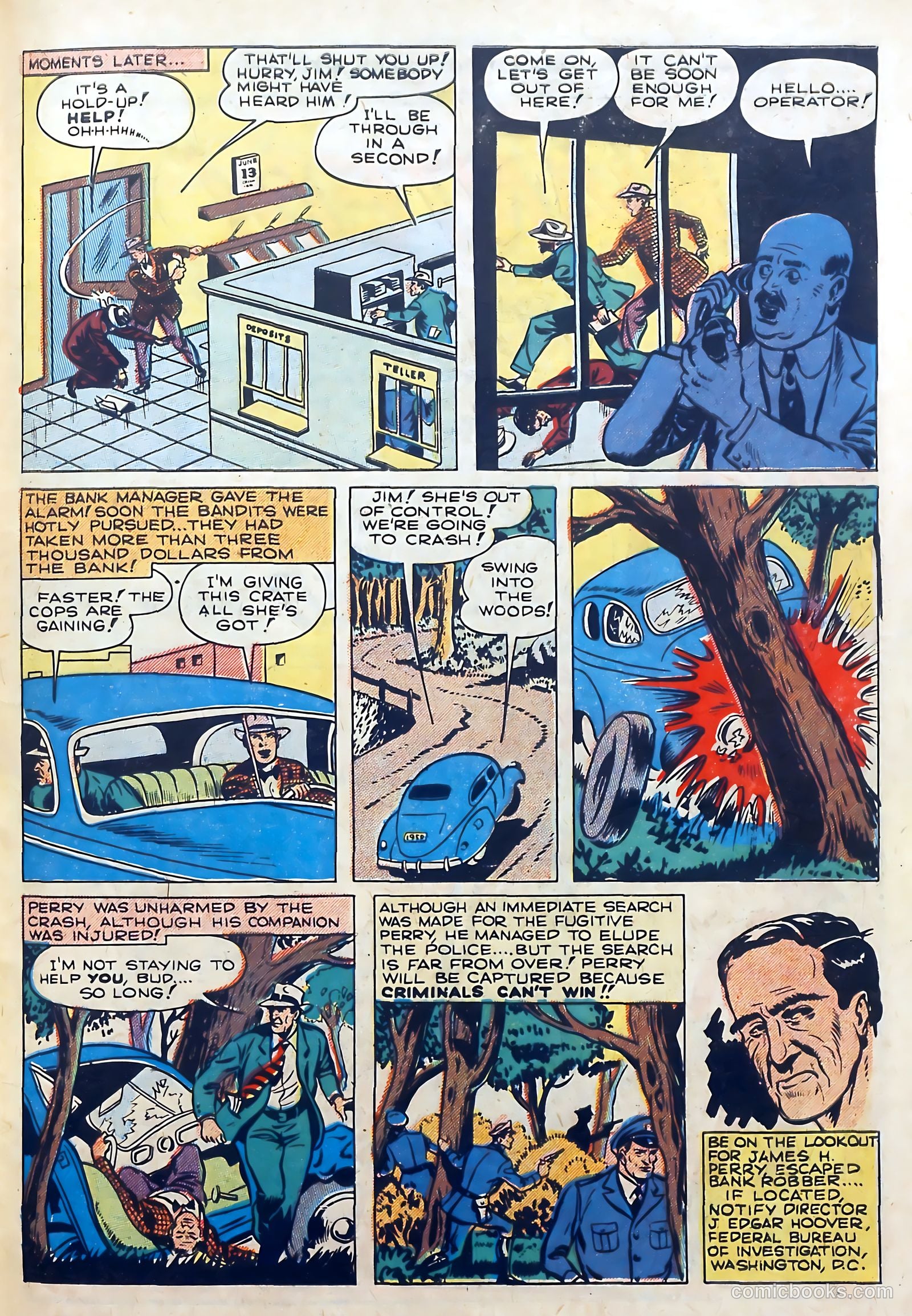 Wanted Comics #30 (1950) — page 39 of 52