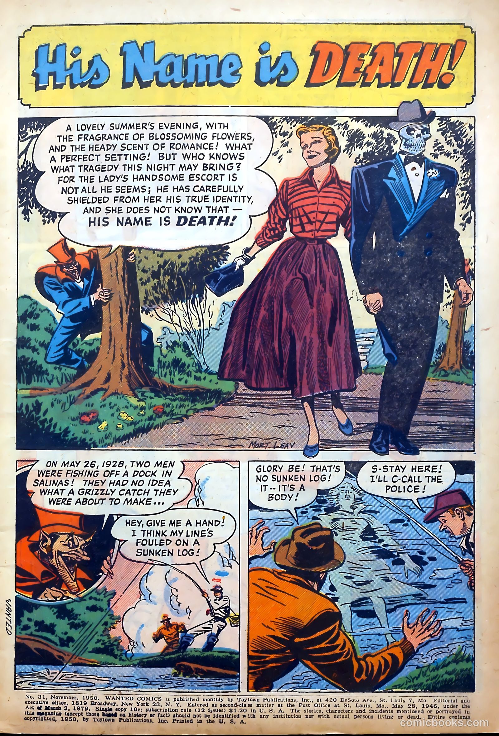 Wanted Comics #31 (1950) — page 3 of 52