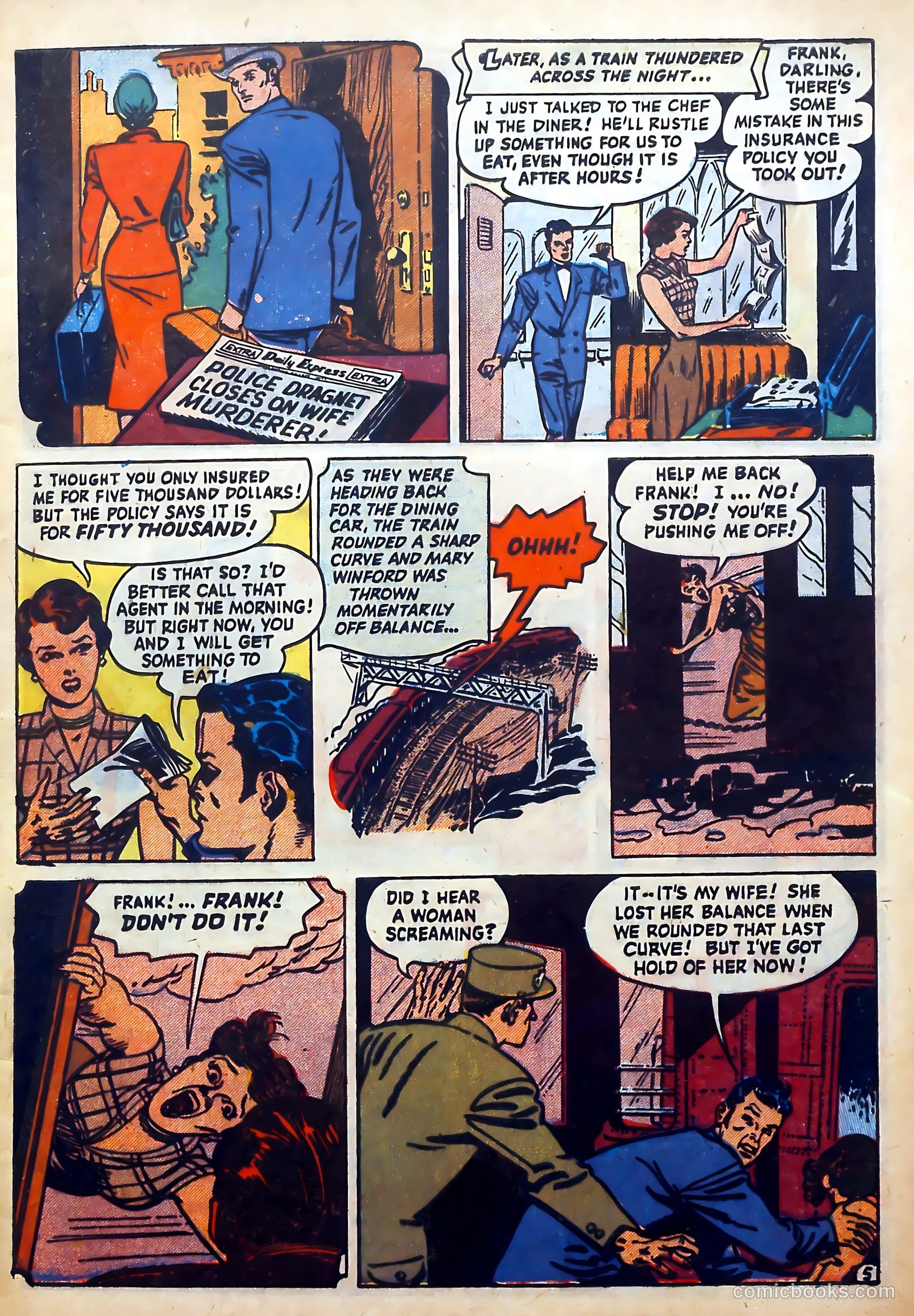 Wanted Comics #31 (1950) — page 7 of 52