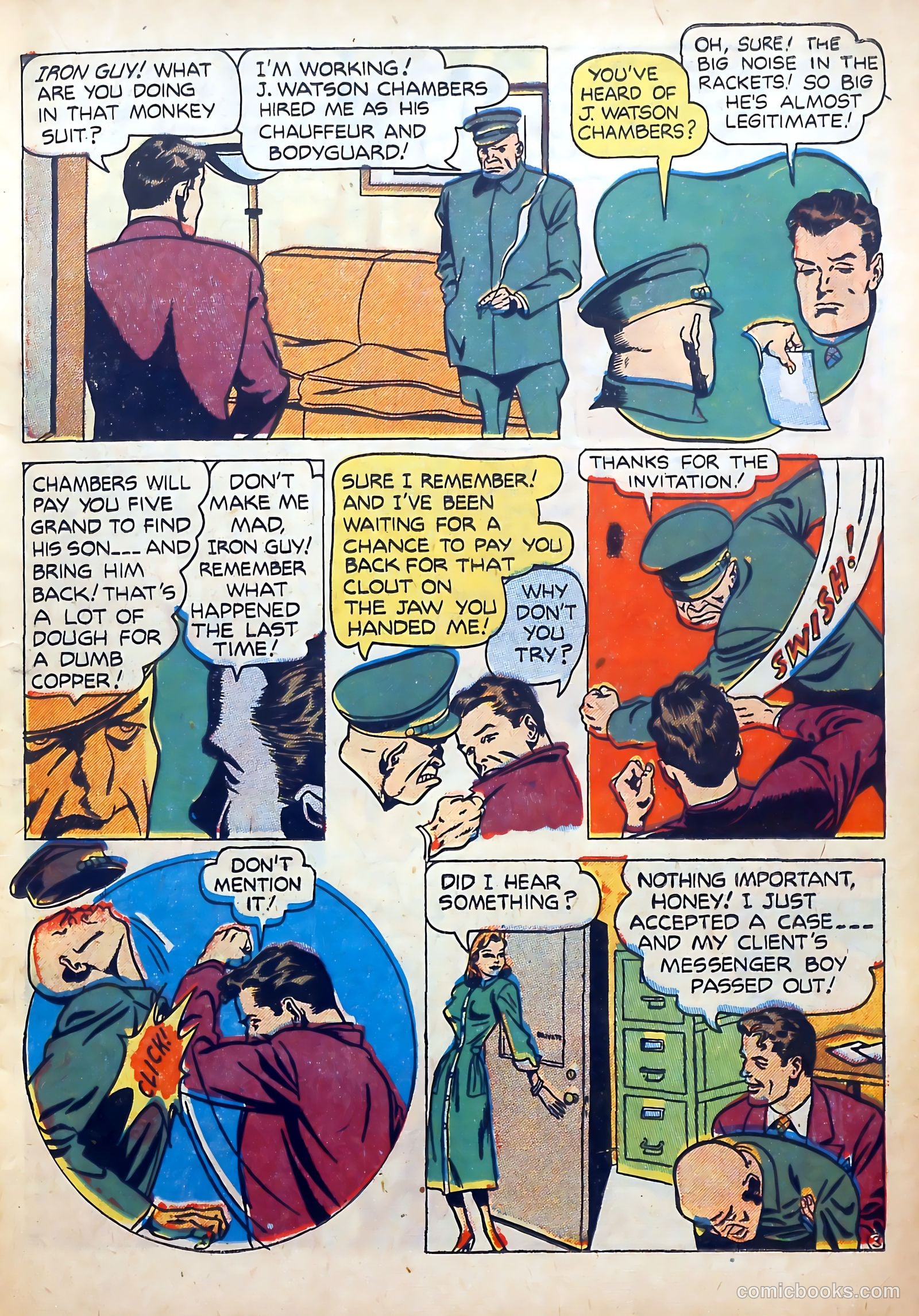 Wanted Comics #31 (1950) — page 17 of 52