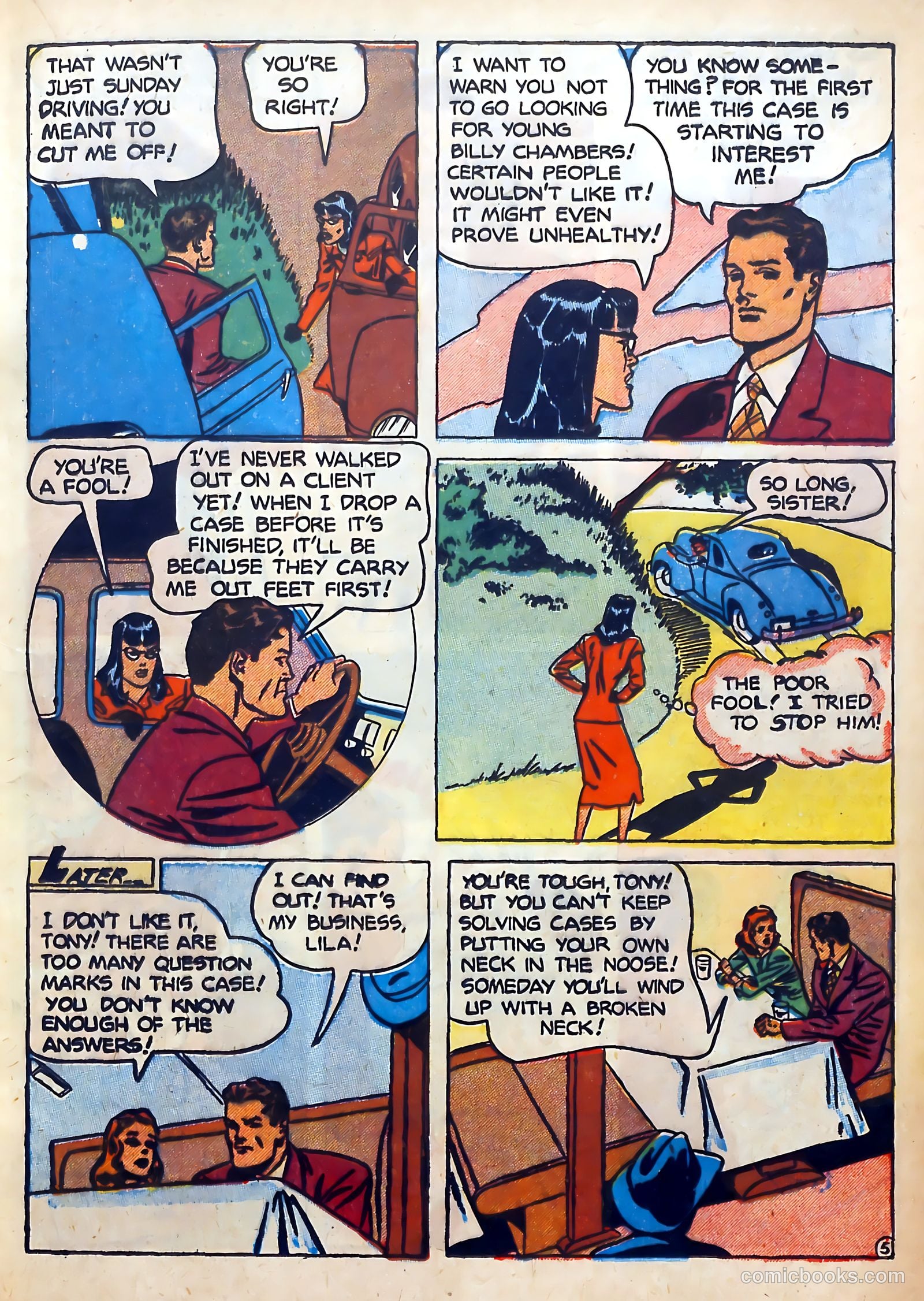 Wanted Comics #31 (1950) — page 19 of 52