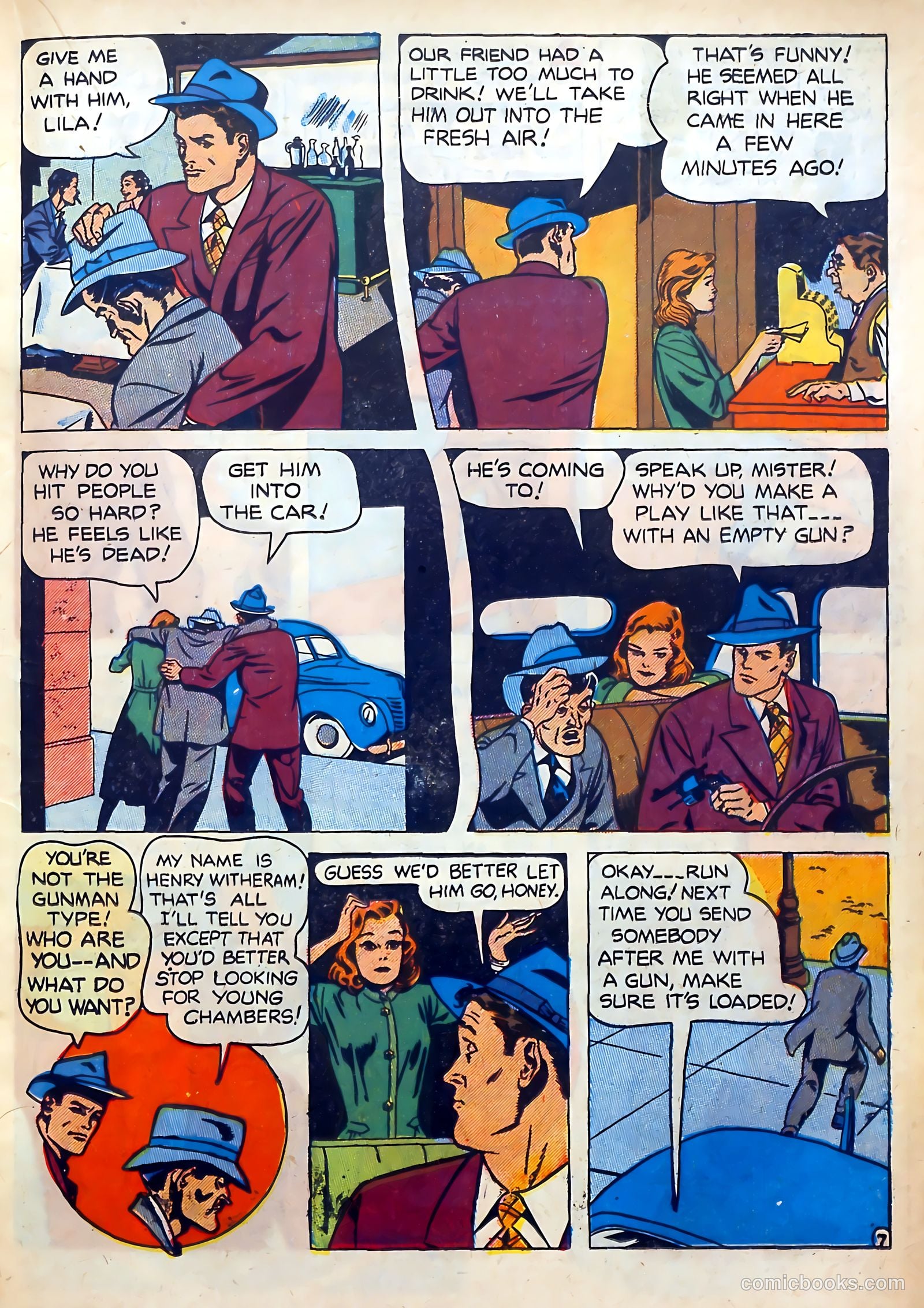 Wanted Comics #31 (1950) — page 21 of 52