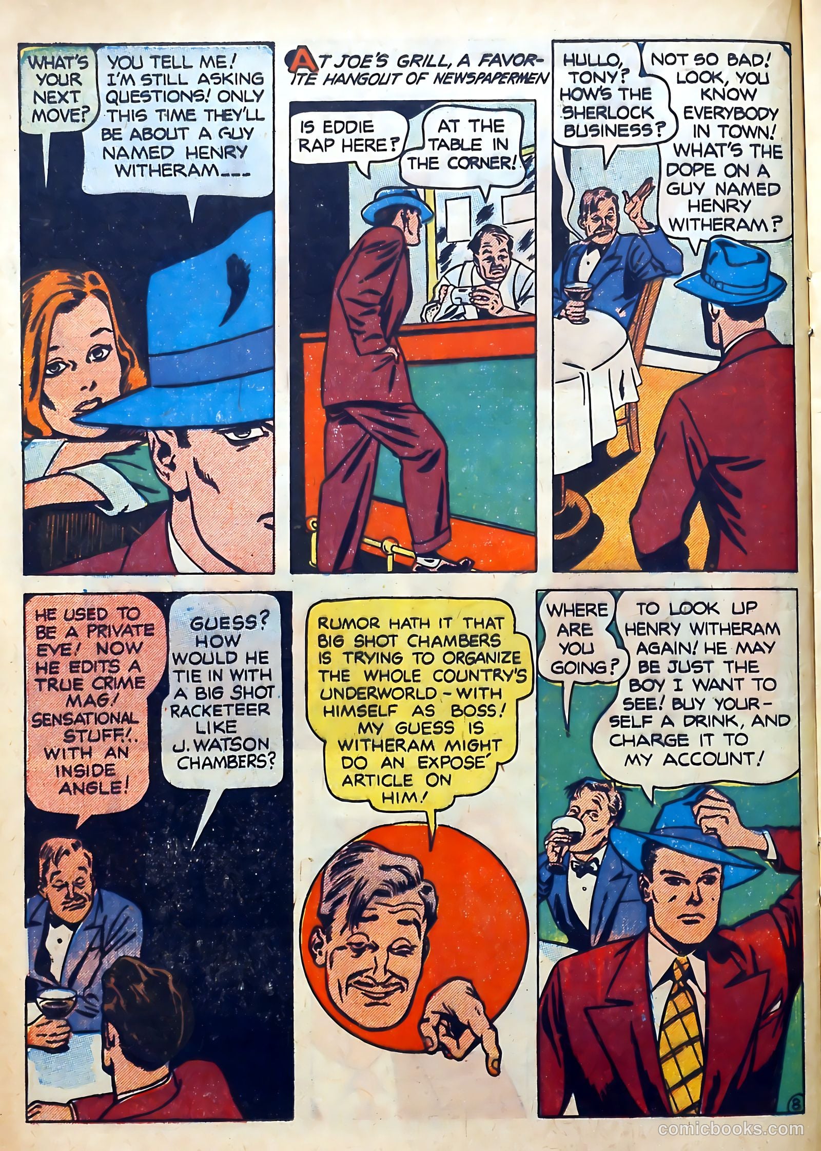 Wanted Comics #31 (1950) — page 22 of 52