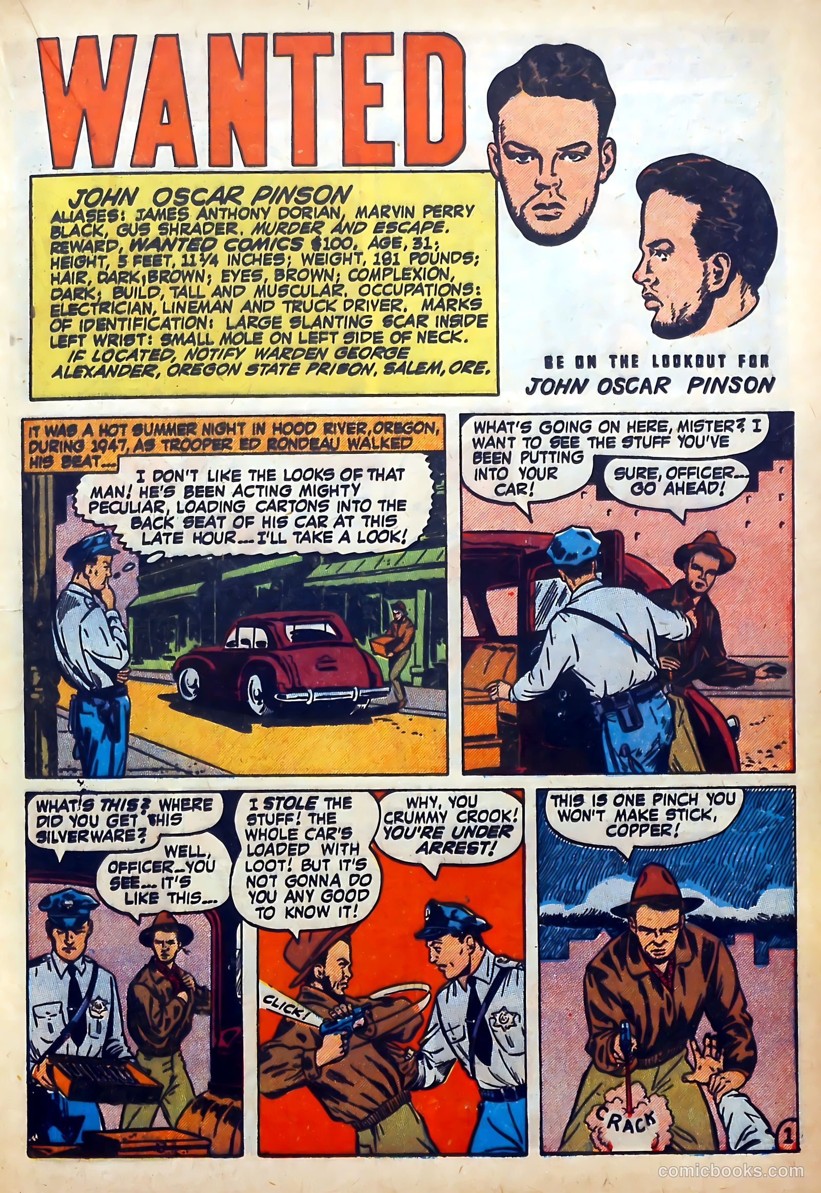 Wanted Comics #31 (1950) — page 25 of 52