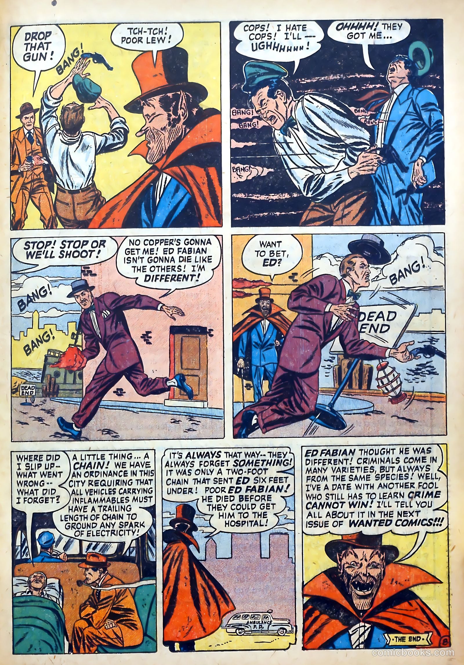 Wanted Comics #31 (1950) — page 35 of 52