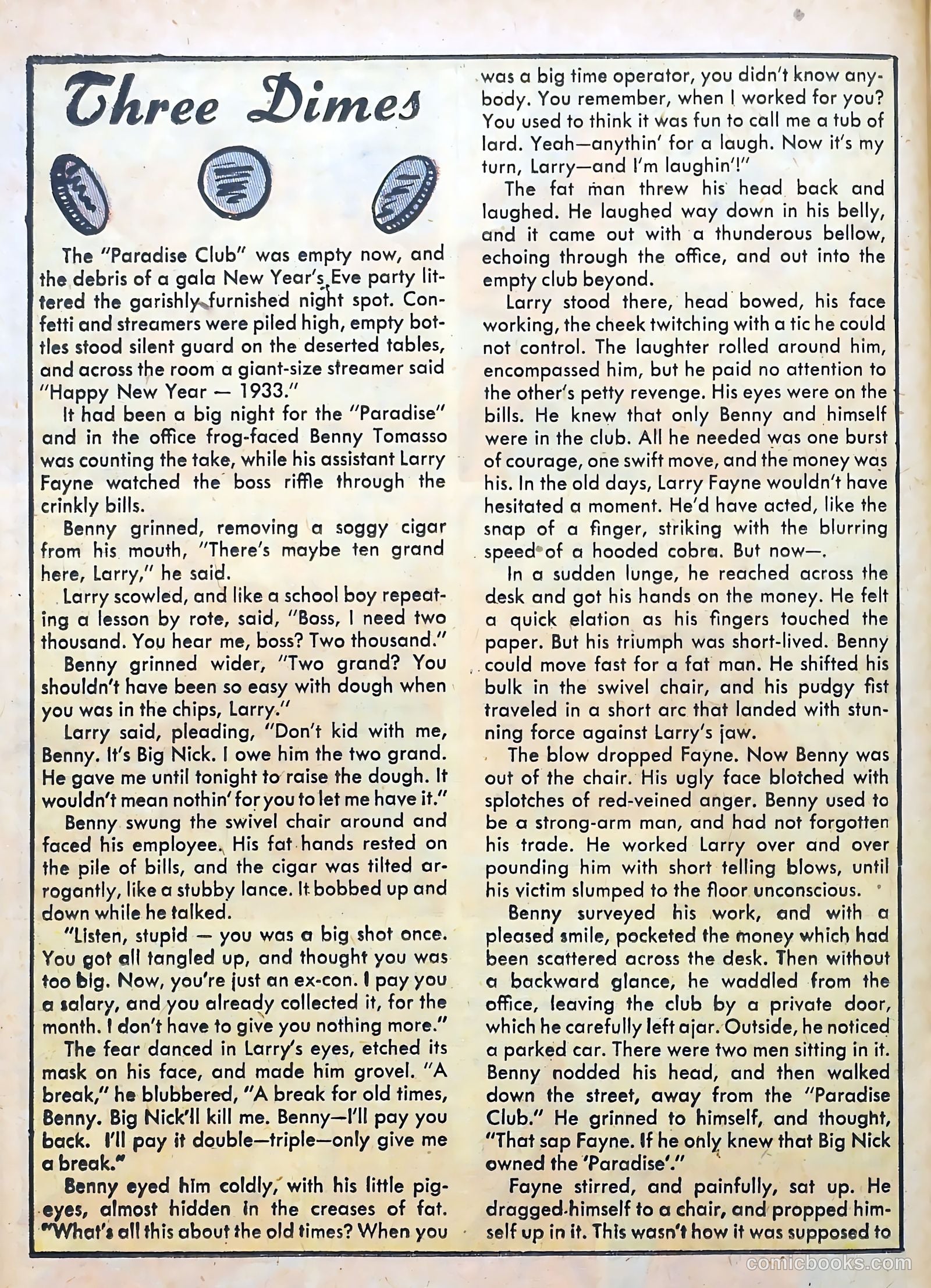 Wanted Comics #31 (1950) — page 36 of 52