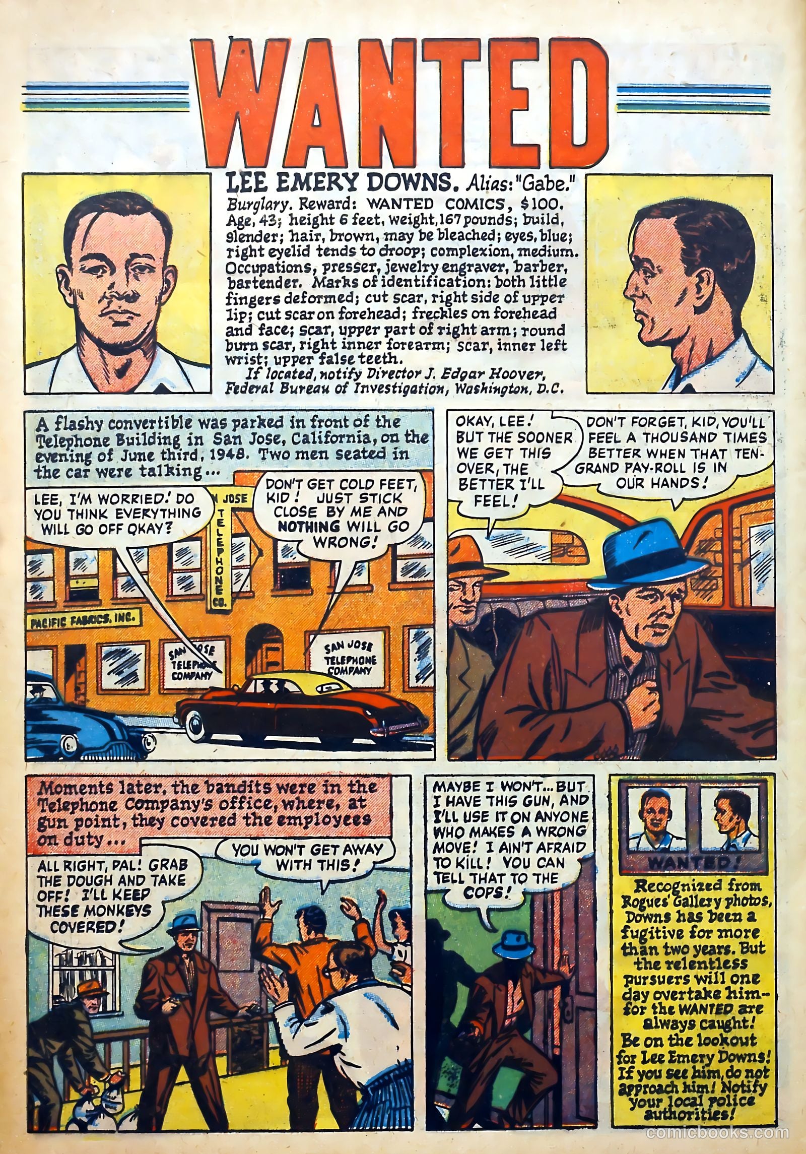 Wanted Comics #31 (1950) — page 40 of 52