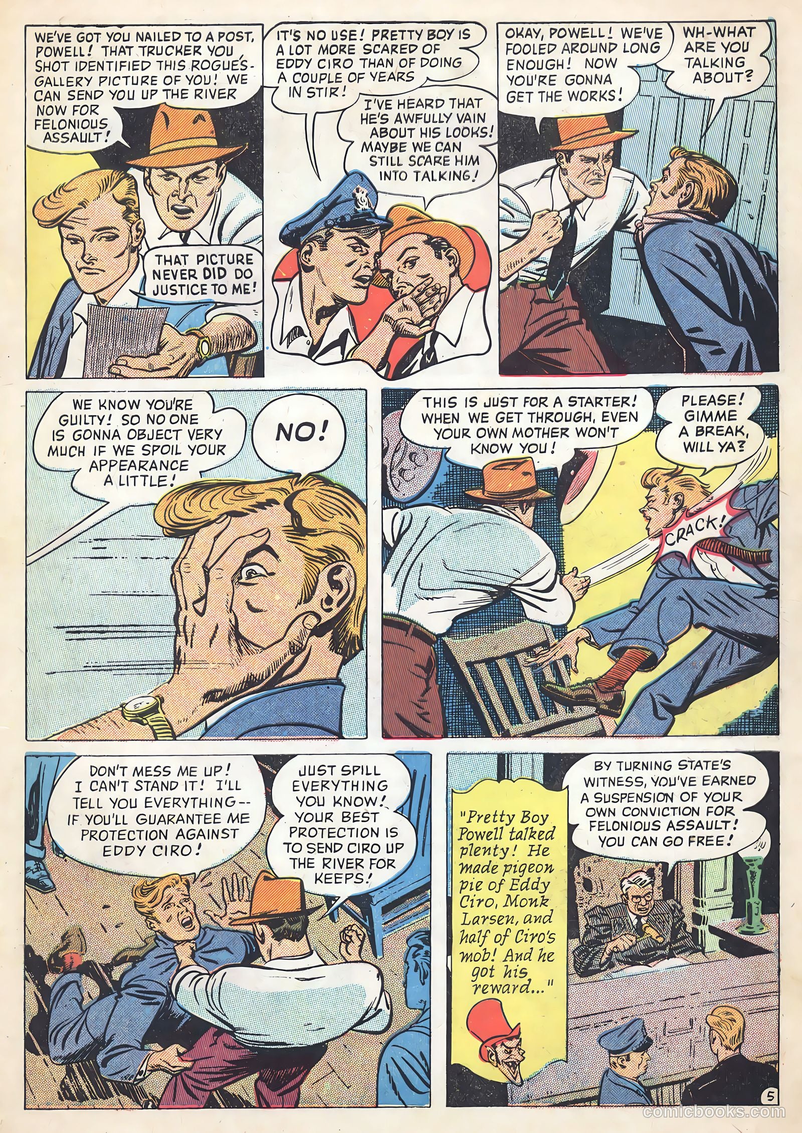 Wanted Comics #32 (1950) — page 7 of 53