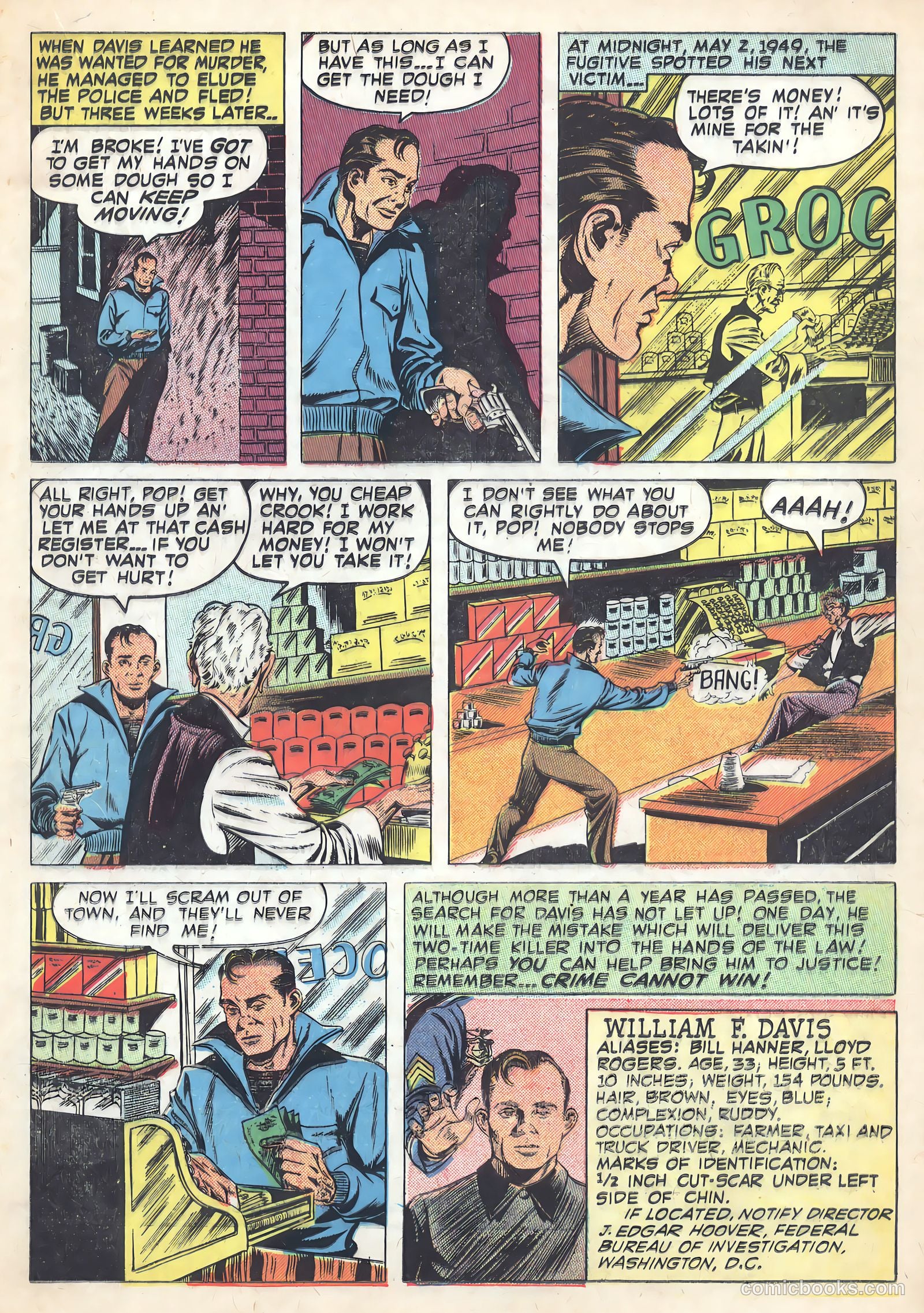 Wanted Comics #32 (1950) — page 27 of 53