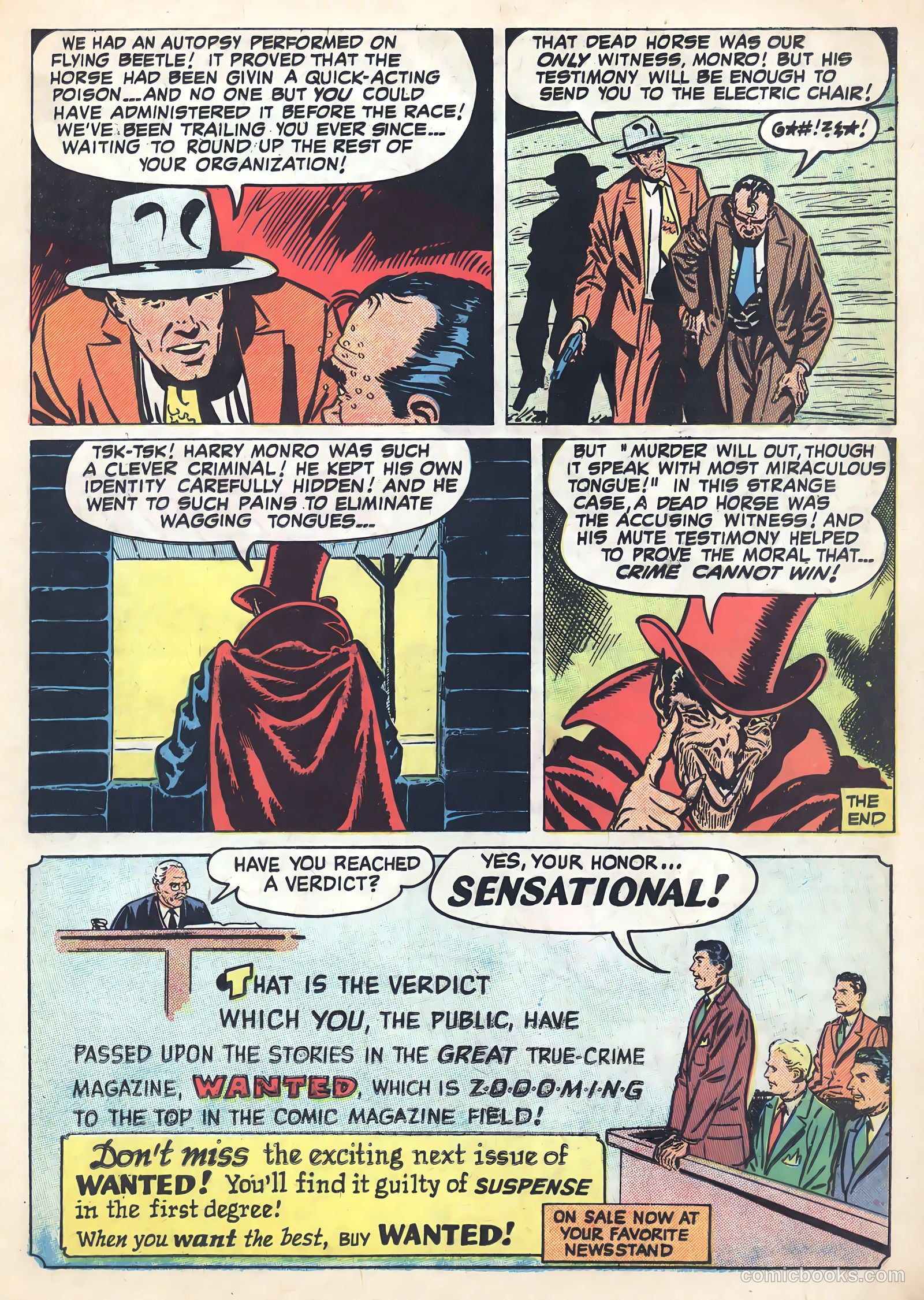 Wanted Comics #32 (1950) — page 37 of 53