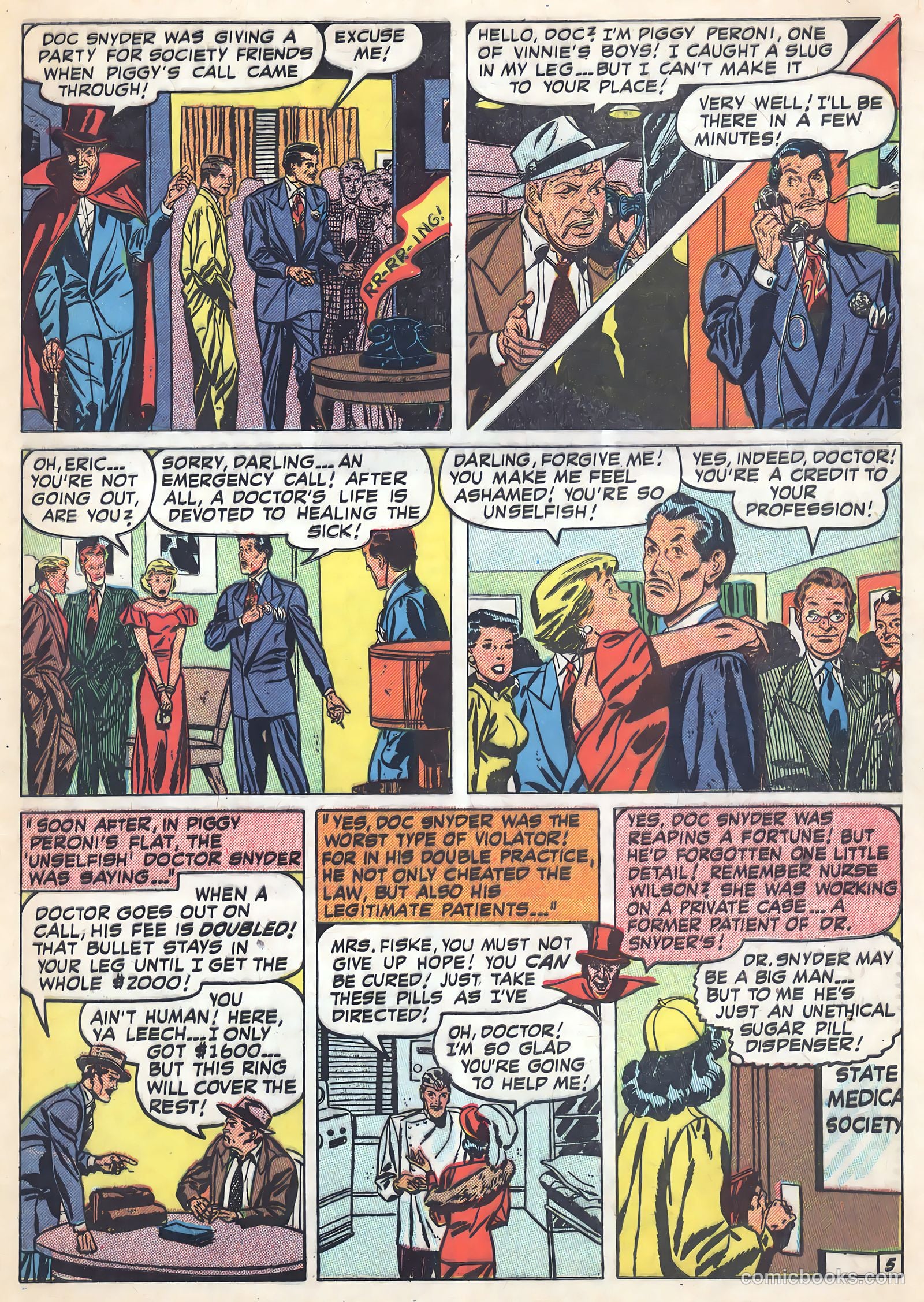 Wanted Comics #32 (1950) — page 45 of 53