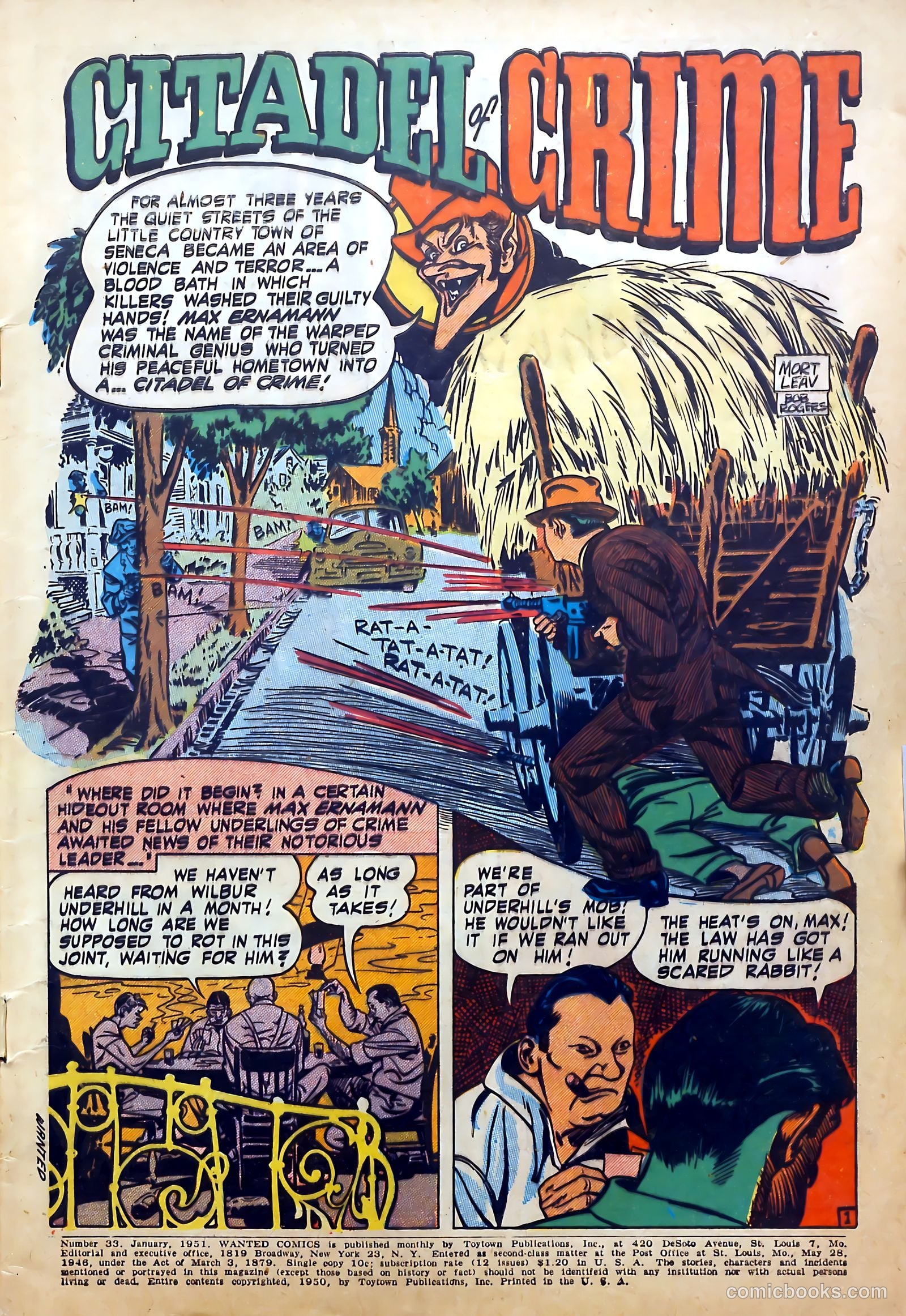 Wanted Comics #33 (1951) — page 3 of 53