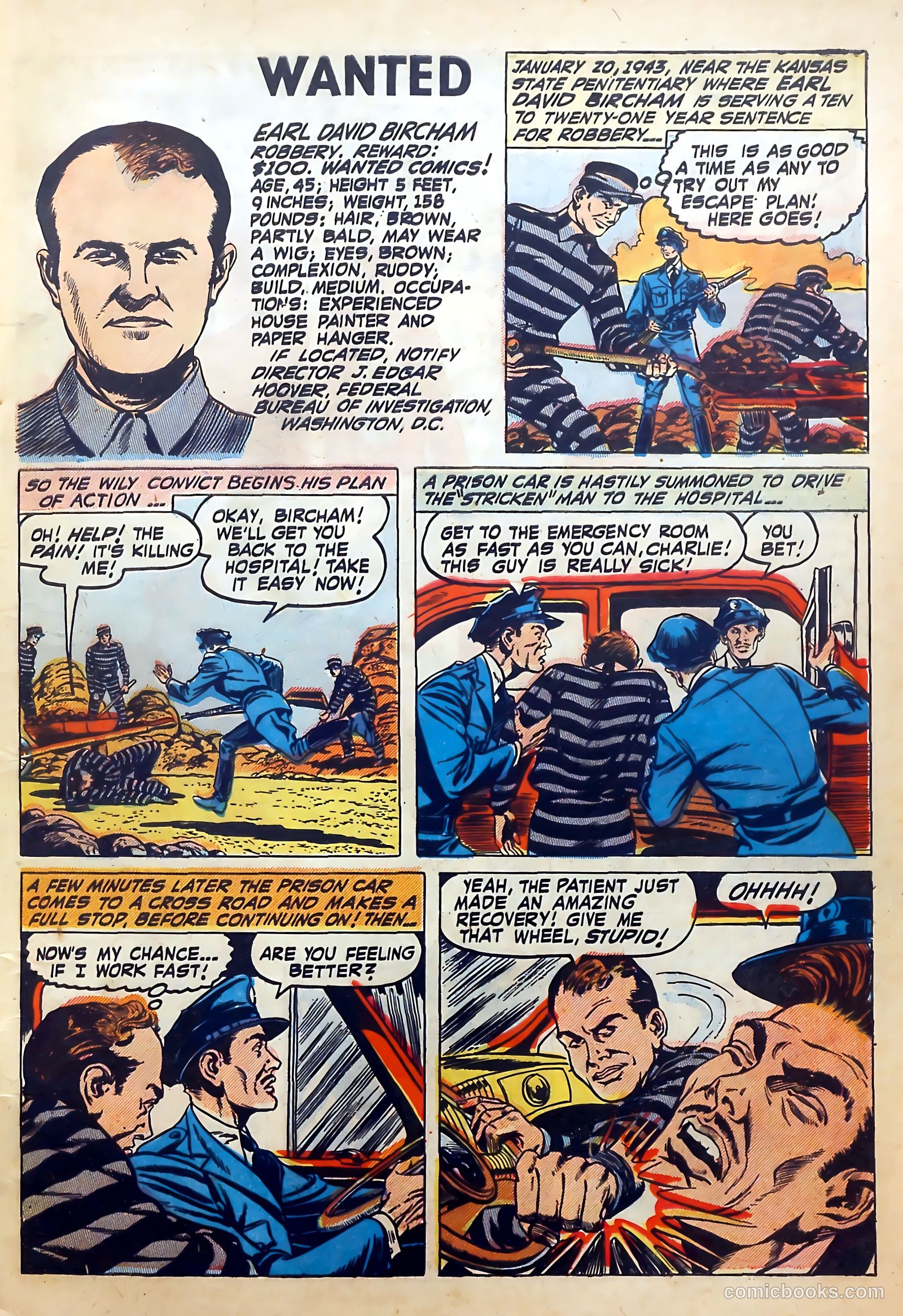 Wanted Comics #33 (1951) — page 13 of 53