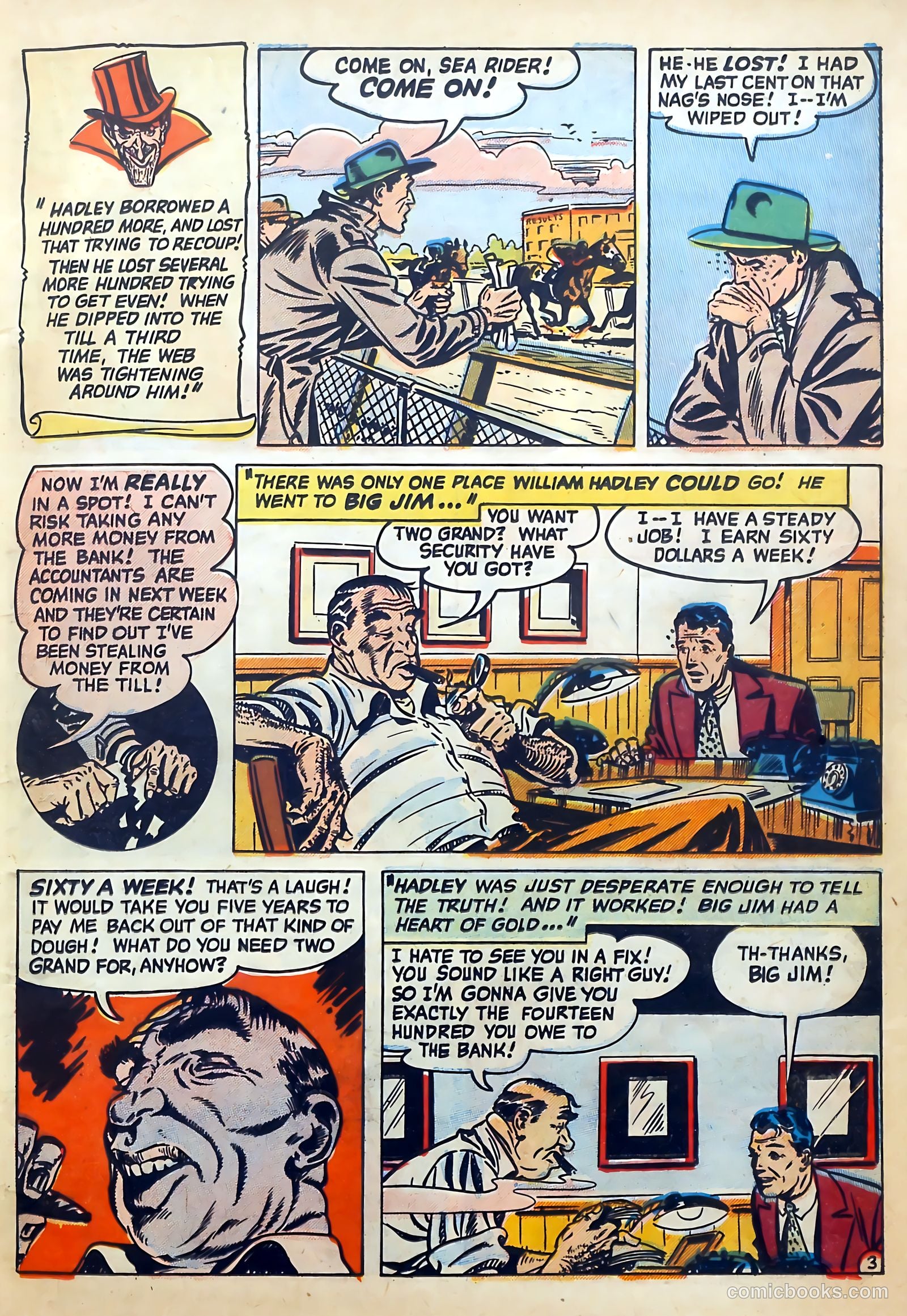 Wanted Comics #33 (1951) — page 19 of 53