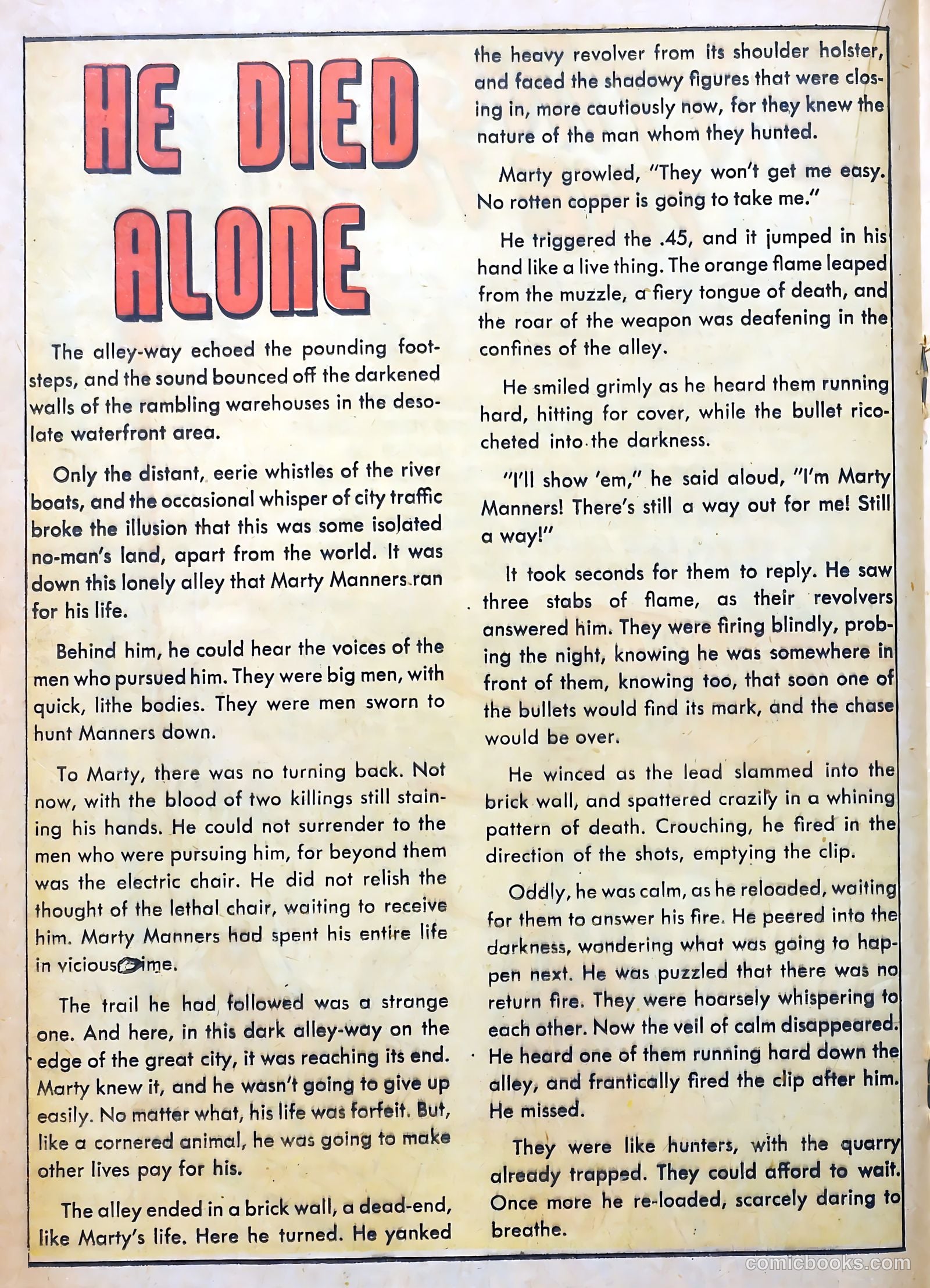 Wanted Comics #33 (1951) — page 26 of 53