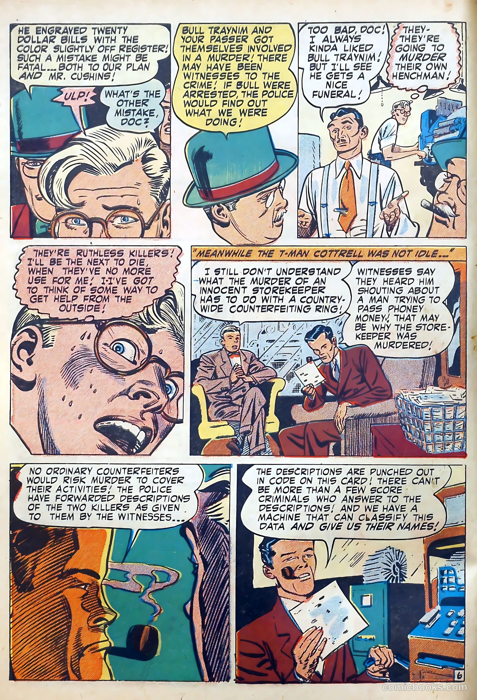 Wanted Comics #34 (1951) — page 8 of 53