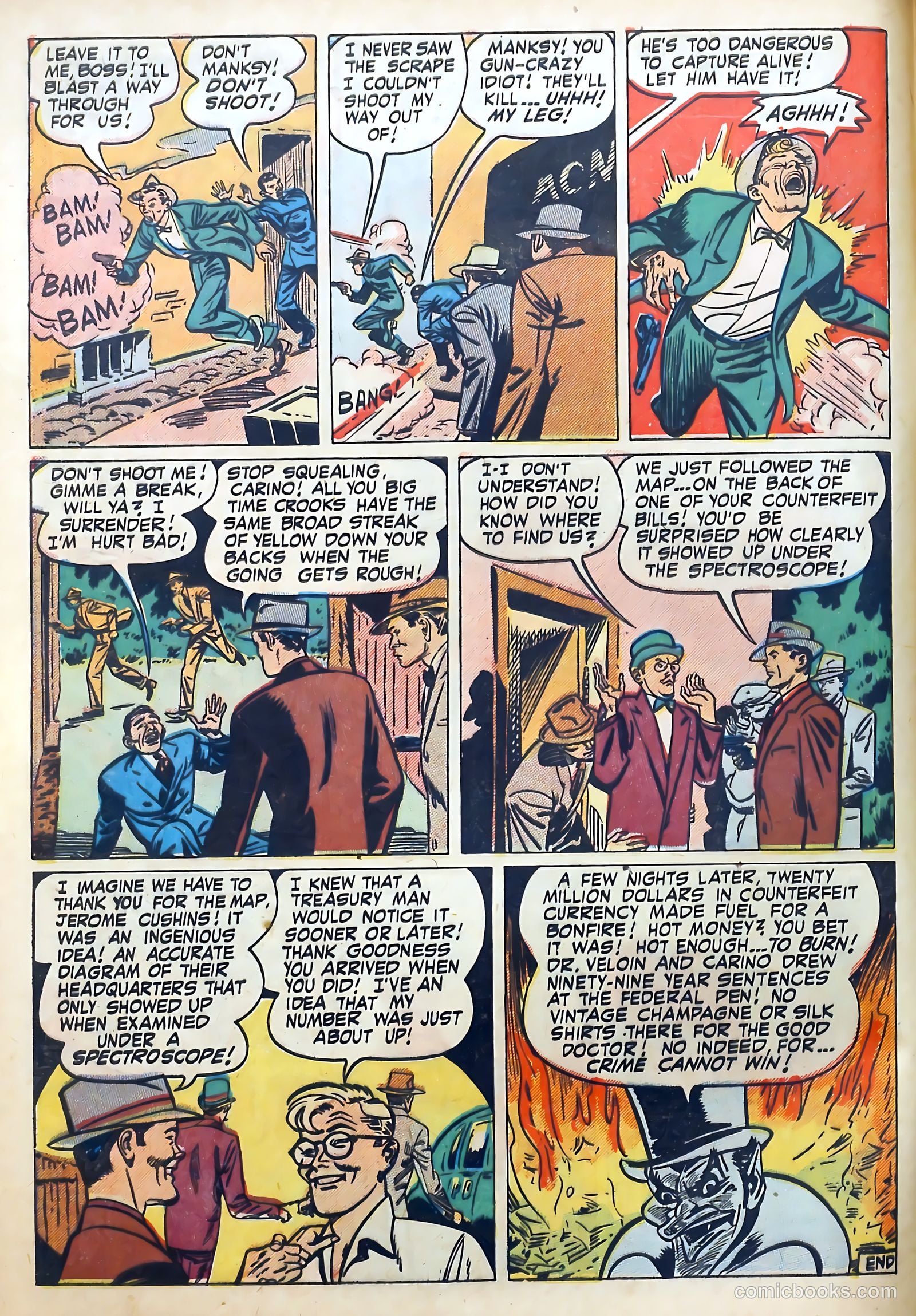 Wanted Comics #34 (1951) — page 12 of 53