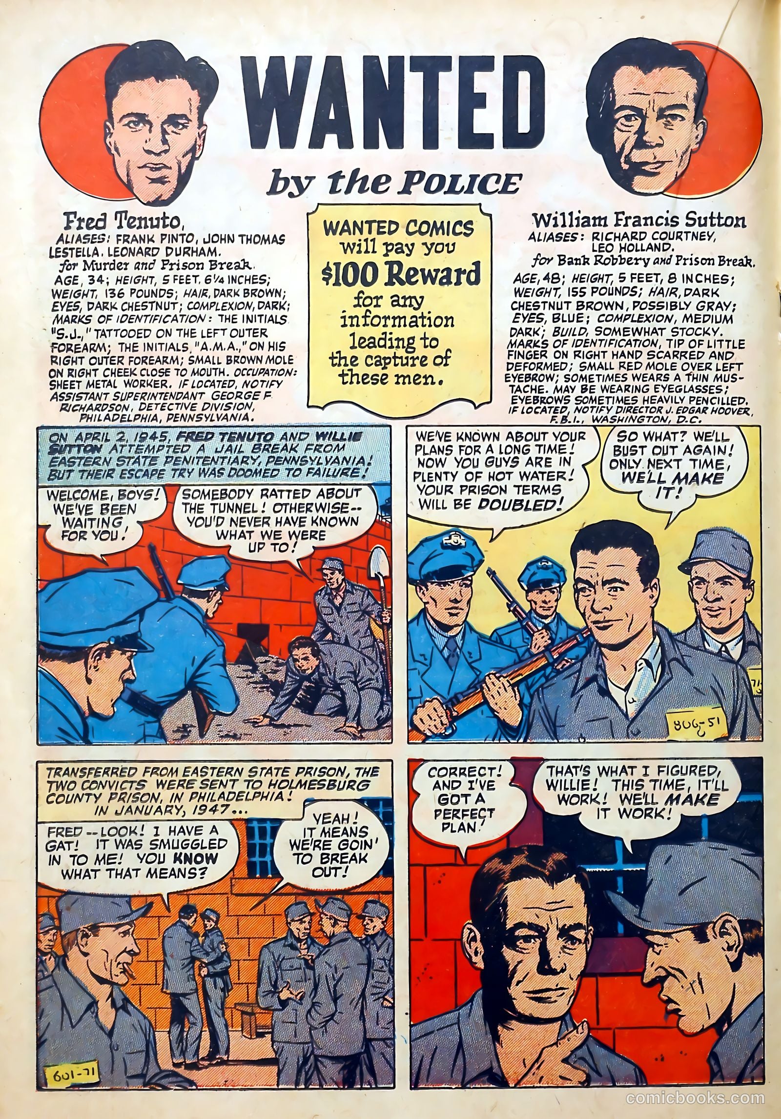 Wanted Comics #34 (1951) — page 26 of 53