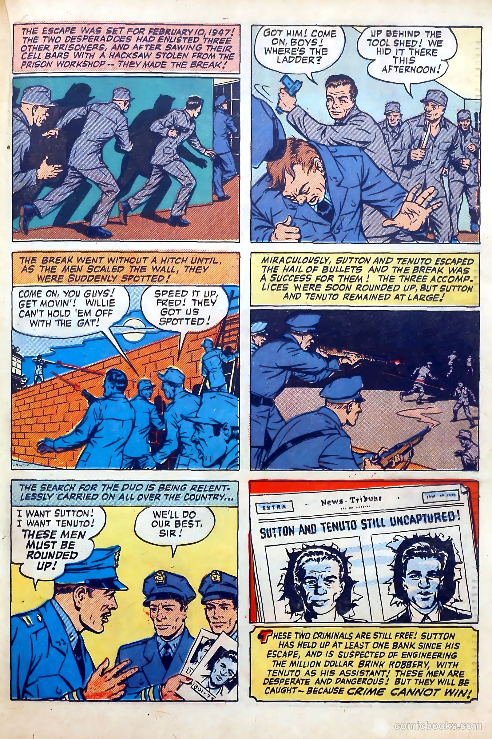 Wanted Comics #34 (1951) — page 27 of 53