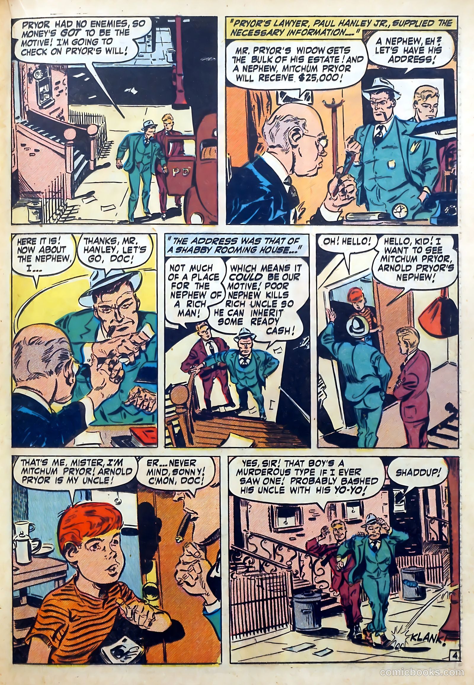 Wanted Comics #34 (1951) — page 31 of 53