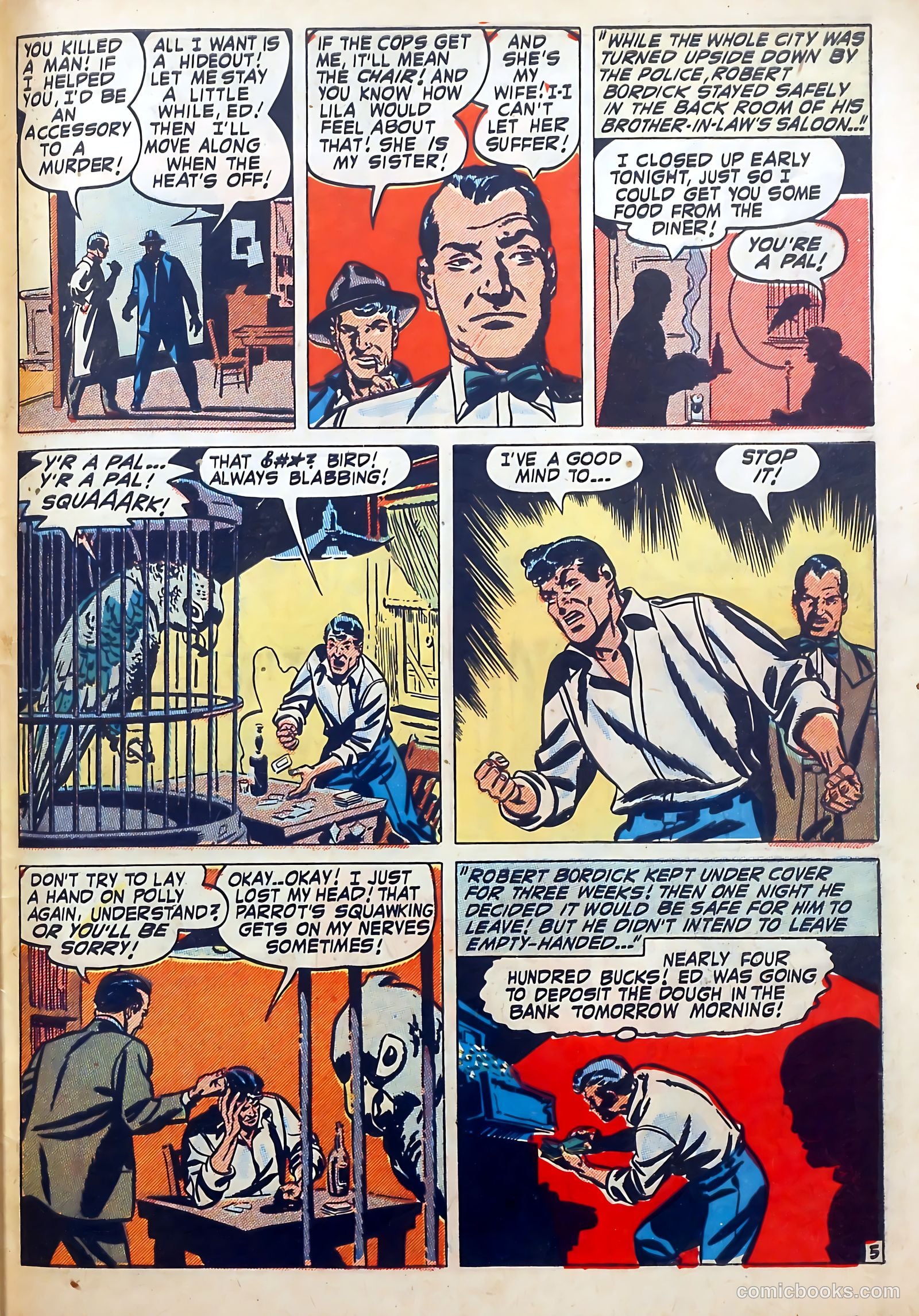 Wanted Comics #34 (1951) — page 45 of 53