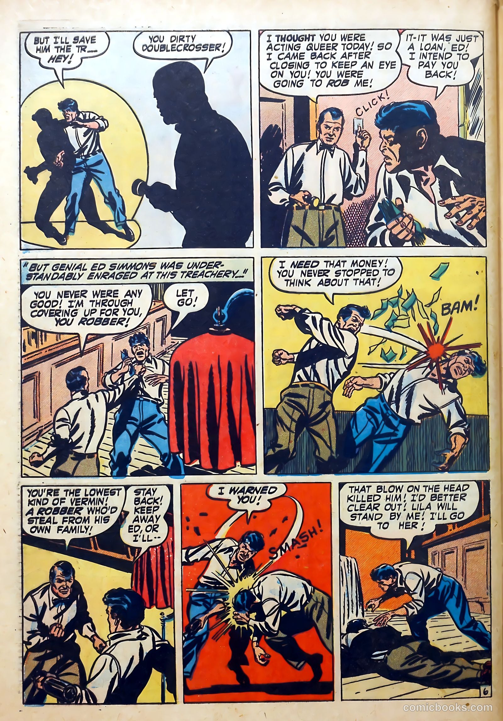 Wanted Comics #34 (1951) — page 46 of 53