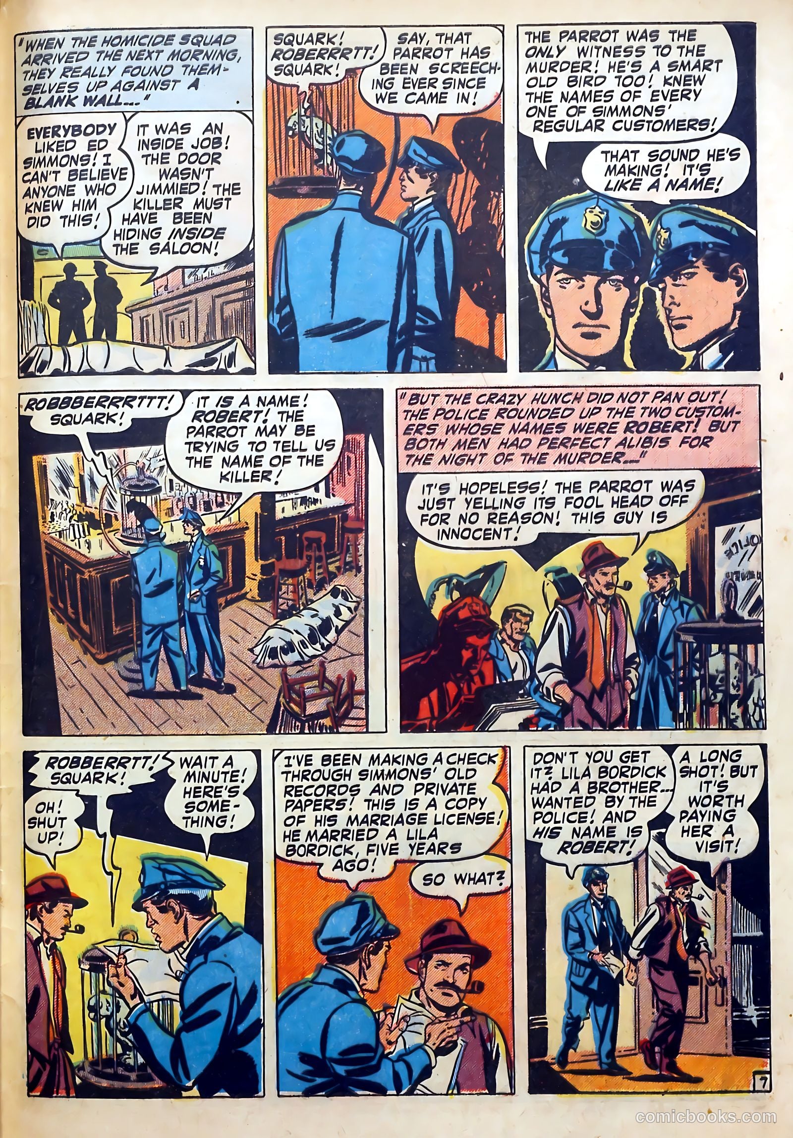 Wanted Comics #34 (1951) — page 47 of 53