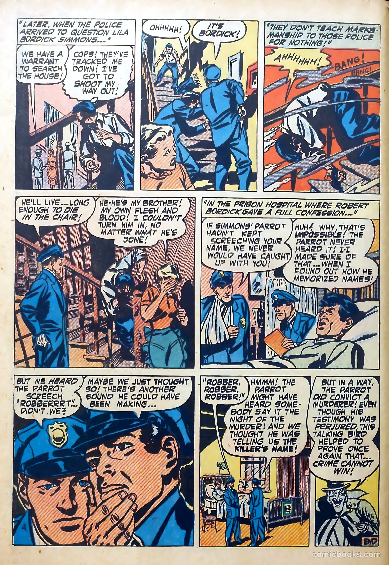 Wanted Comics #34 (1951) — page 48 of 53