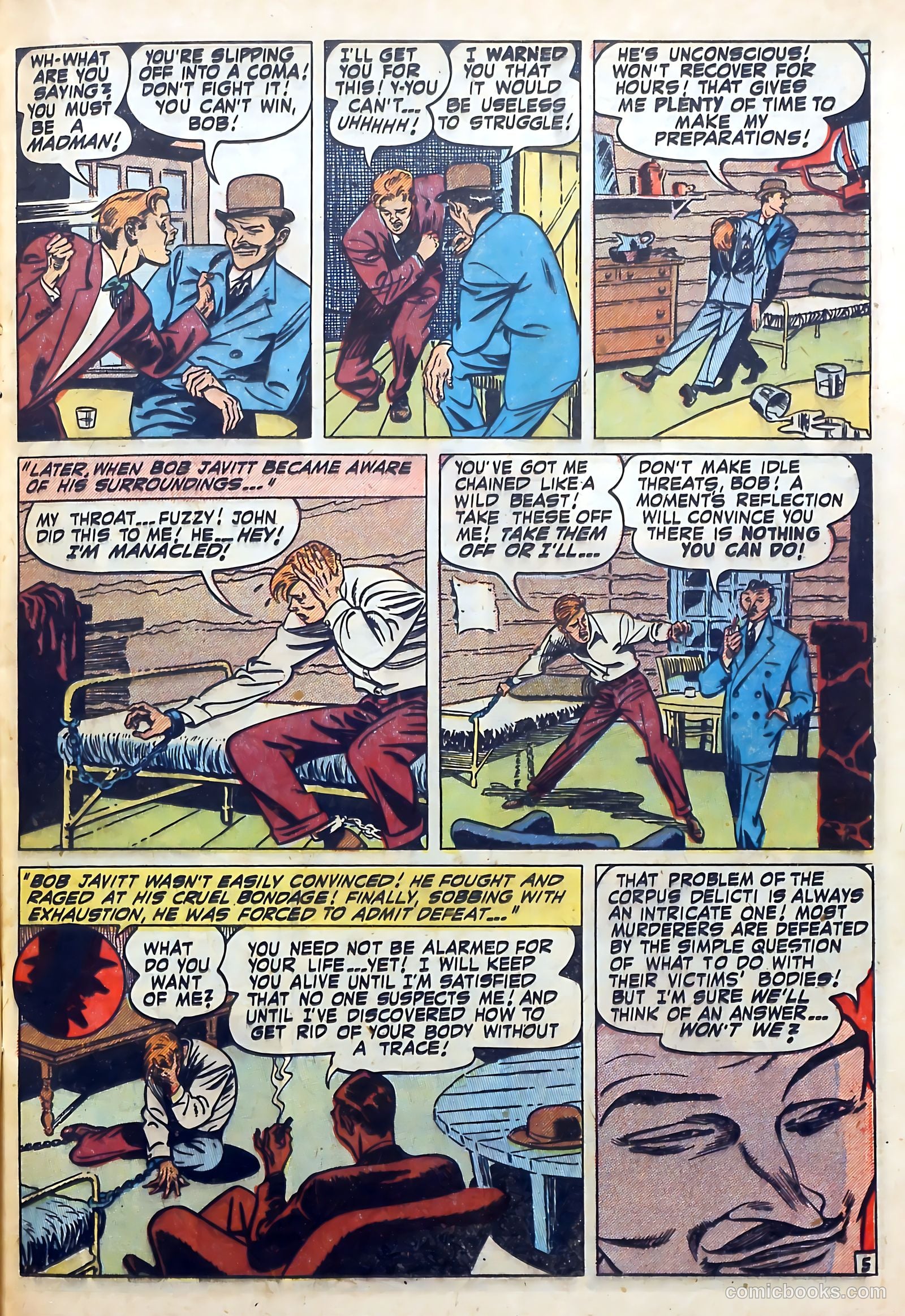 Wanted Comics #35 (1951) — page 19 of 53