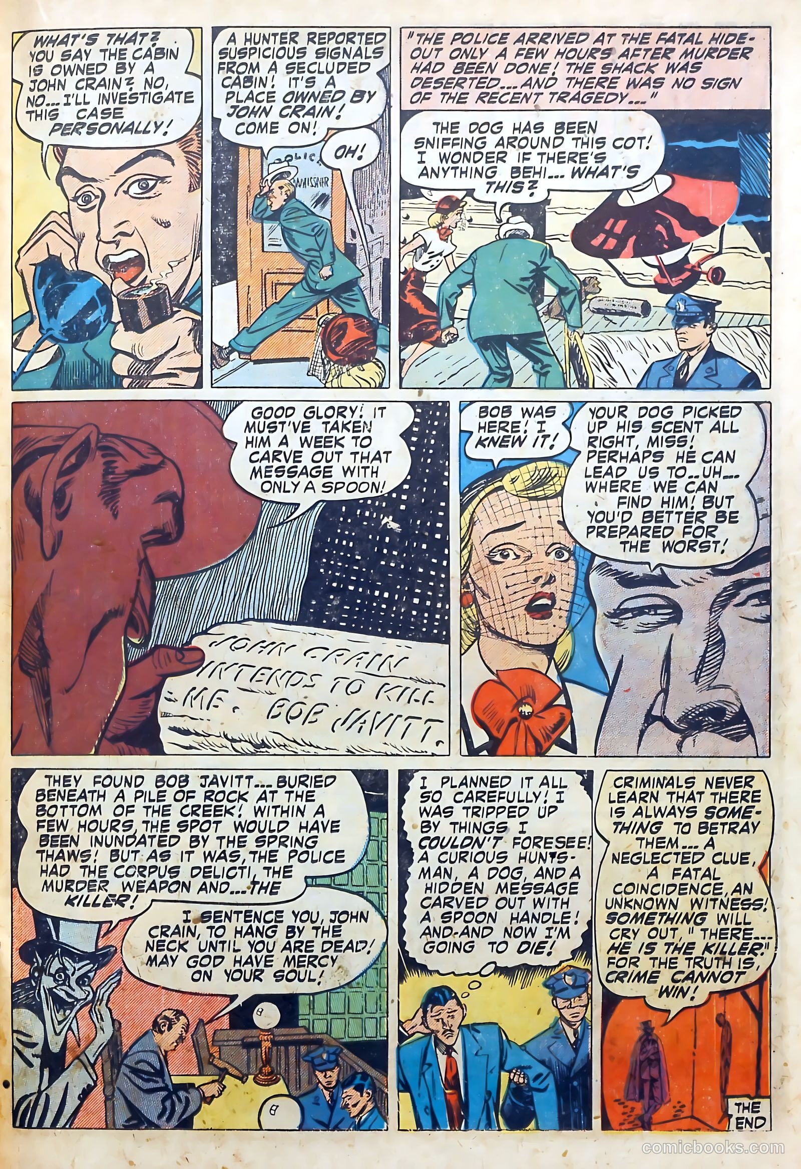 Wanted Comics #35 (1951) — page 23 of 53