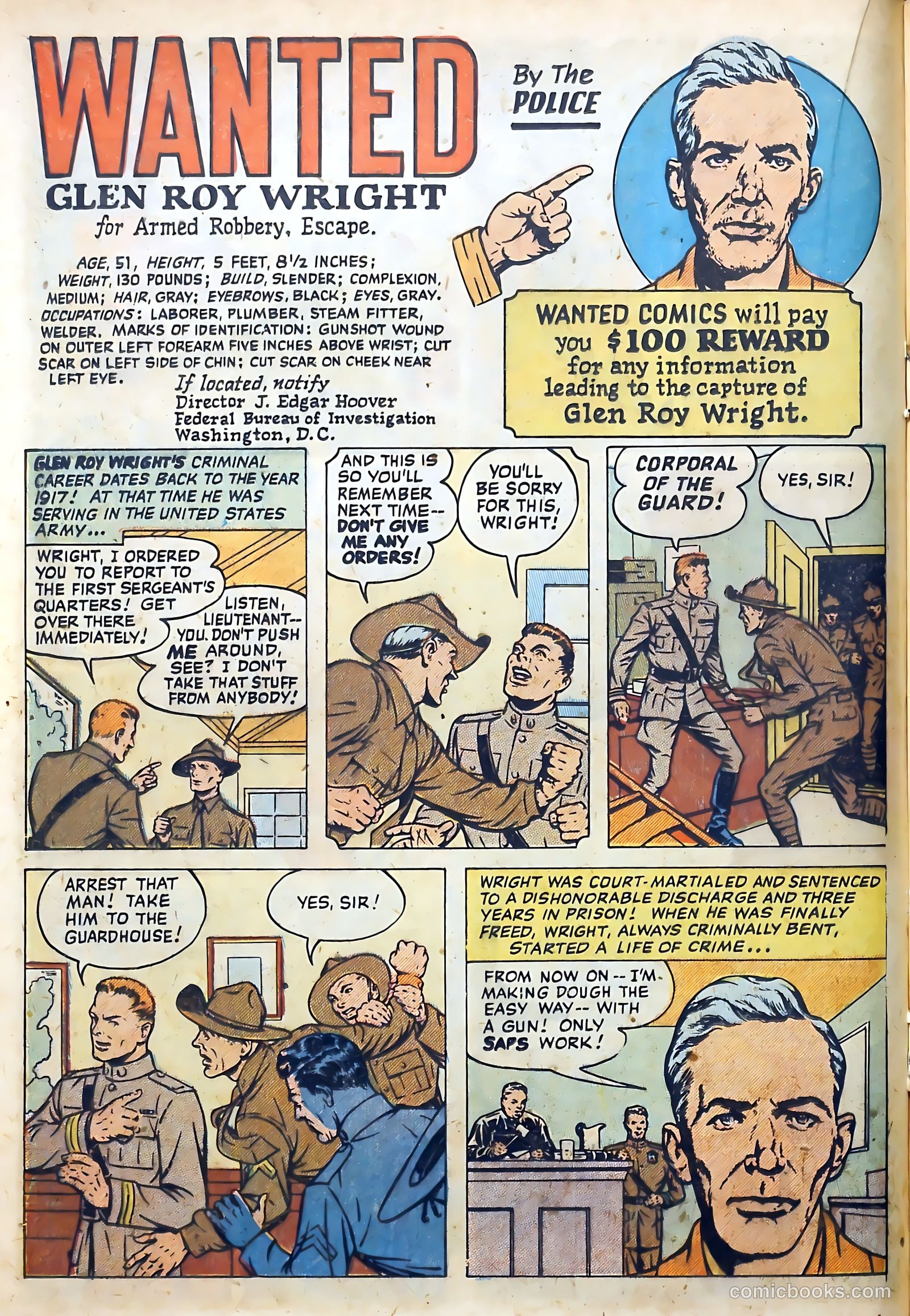 Wanted Comics #35 (1951) — page 24 of 53