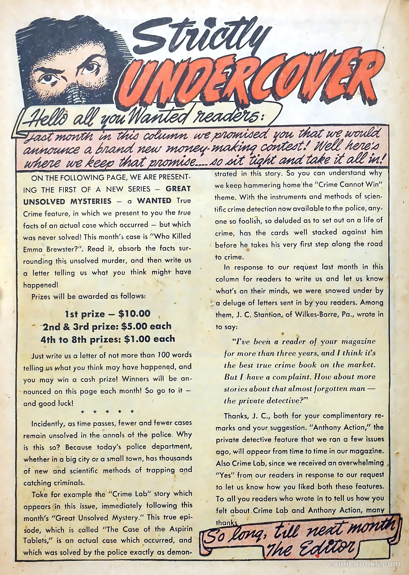 Wanted Comics #35 (1951) — page 30 of 53