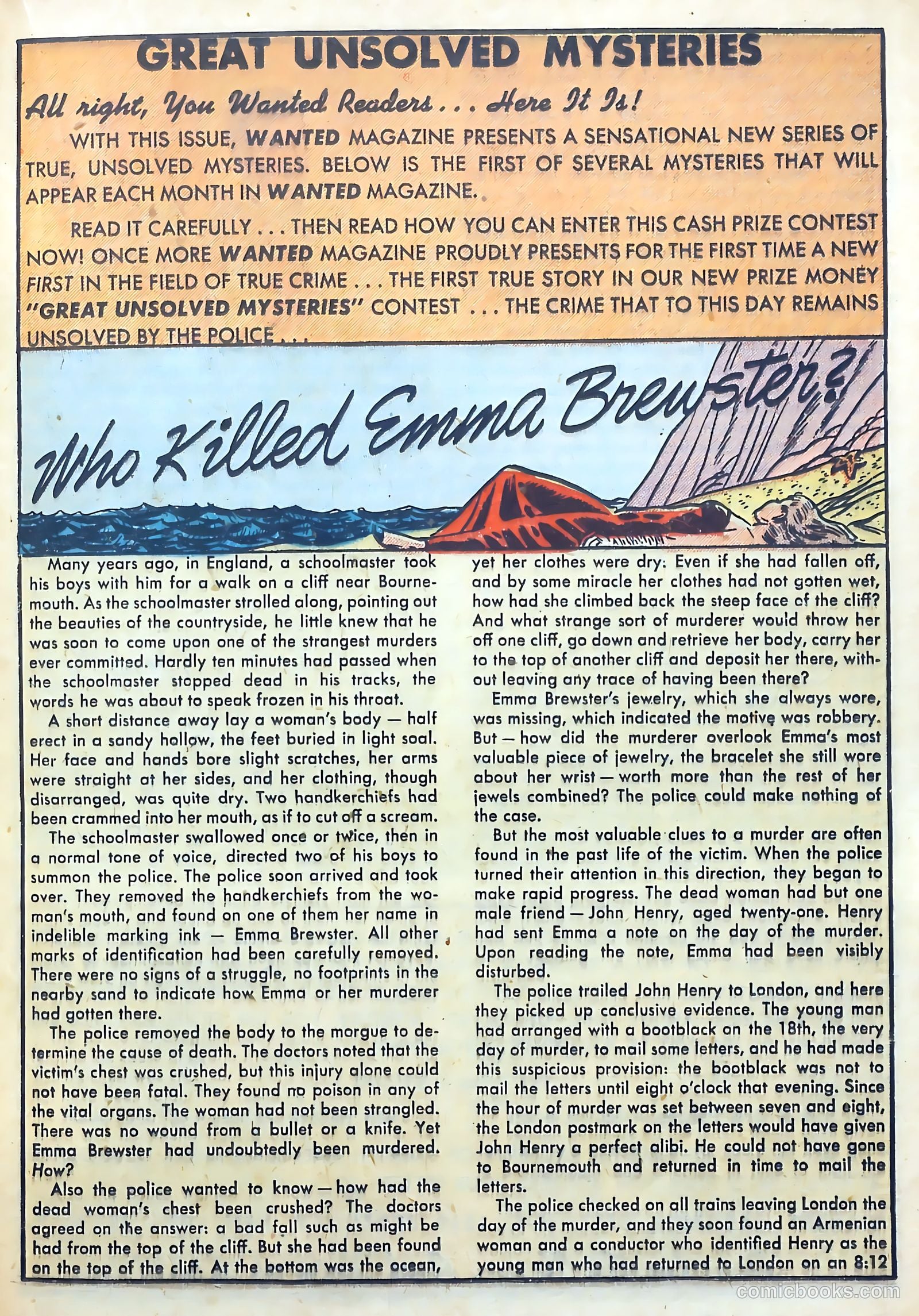 Wanted Comics #35 (1951) — page 31 of 53