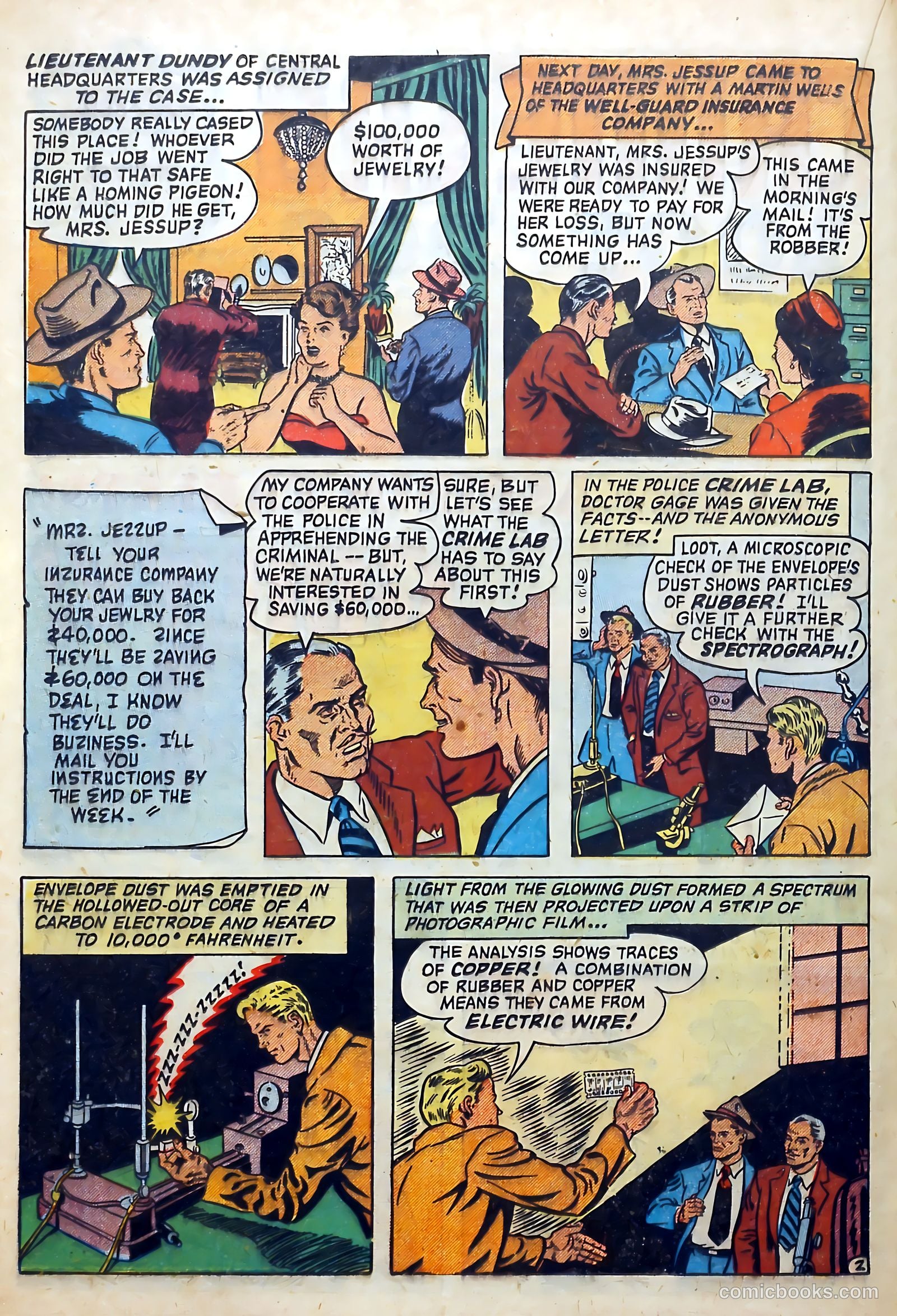 Wanted Comics #35 (1951) — page 34 of 53