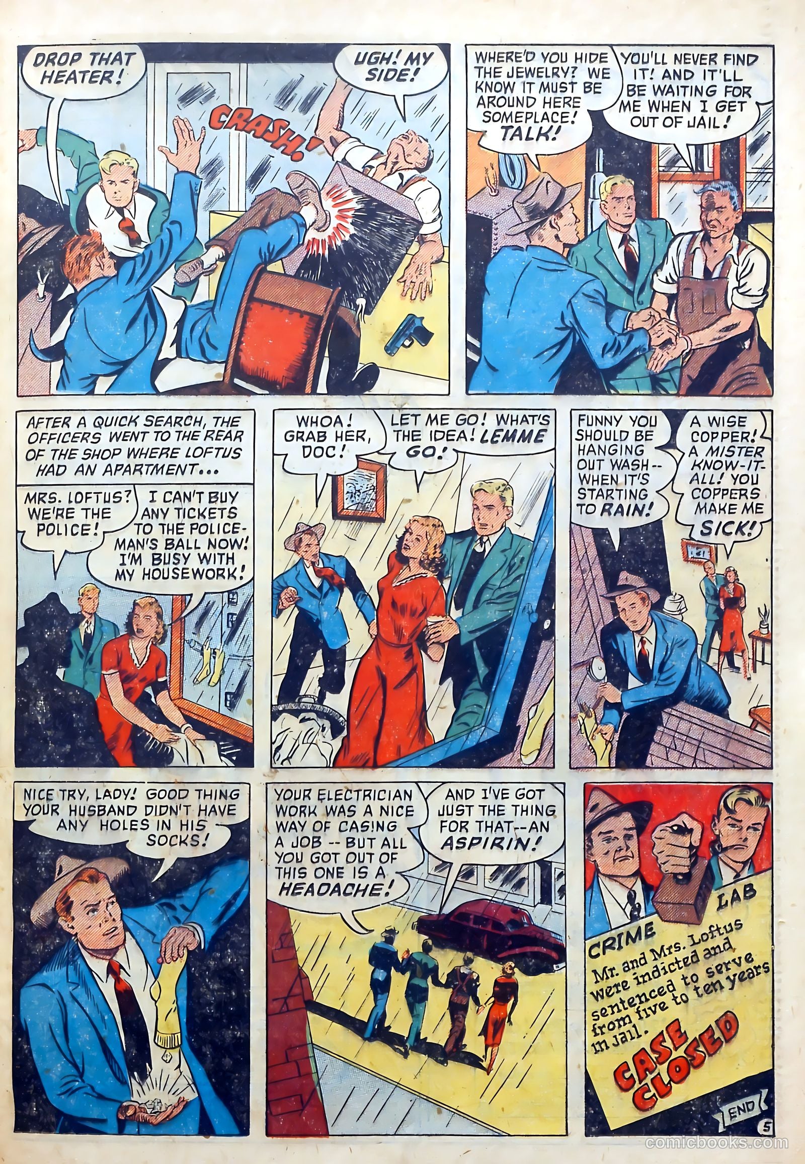 Wanted Comics #35 (1951) — page 37 of 53